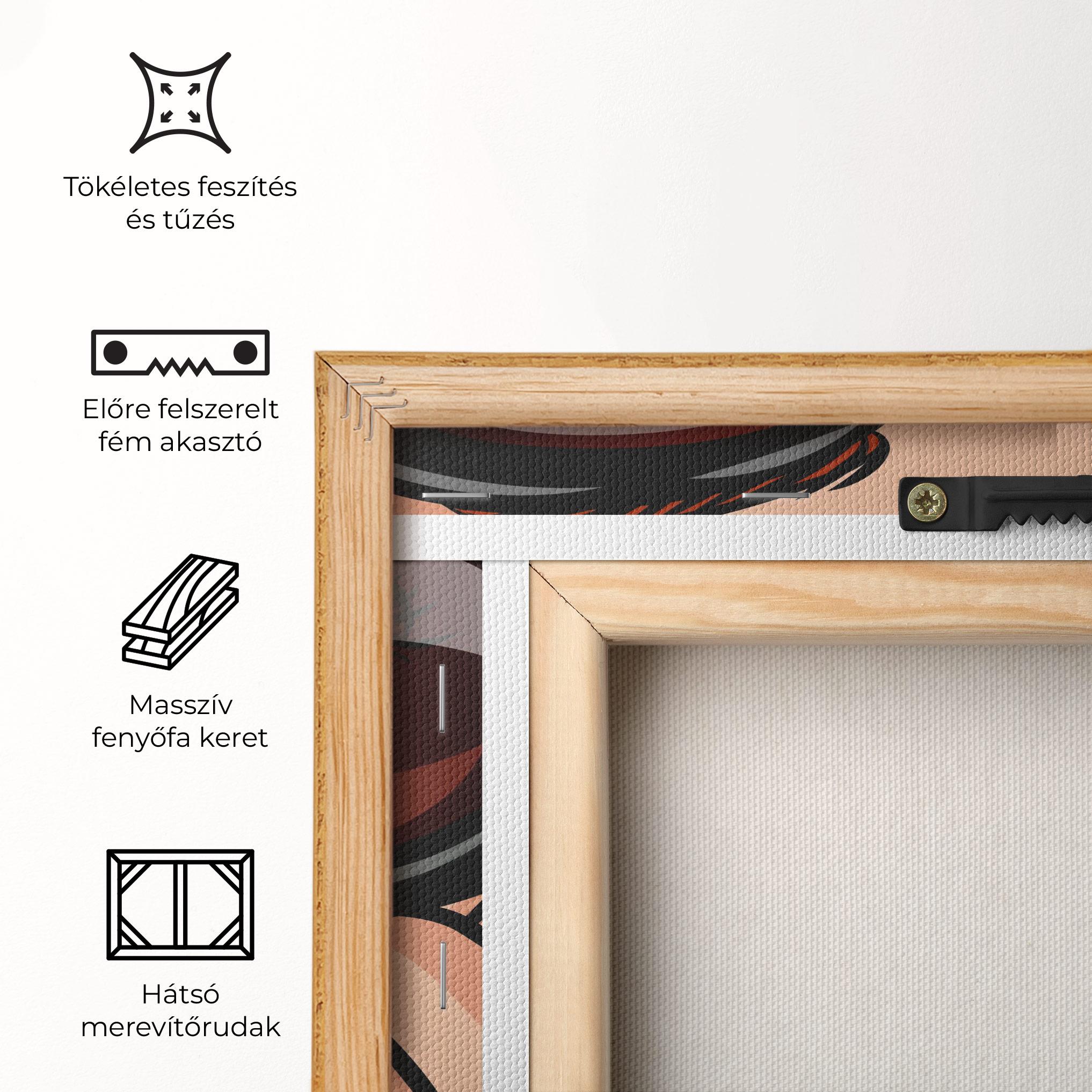 Vászonkép Pop Glasses Woman mockup 5