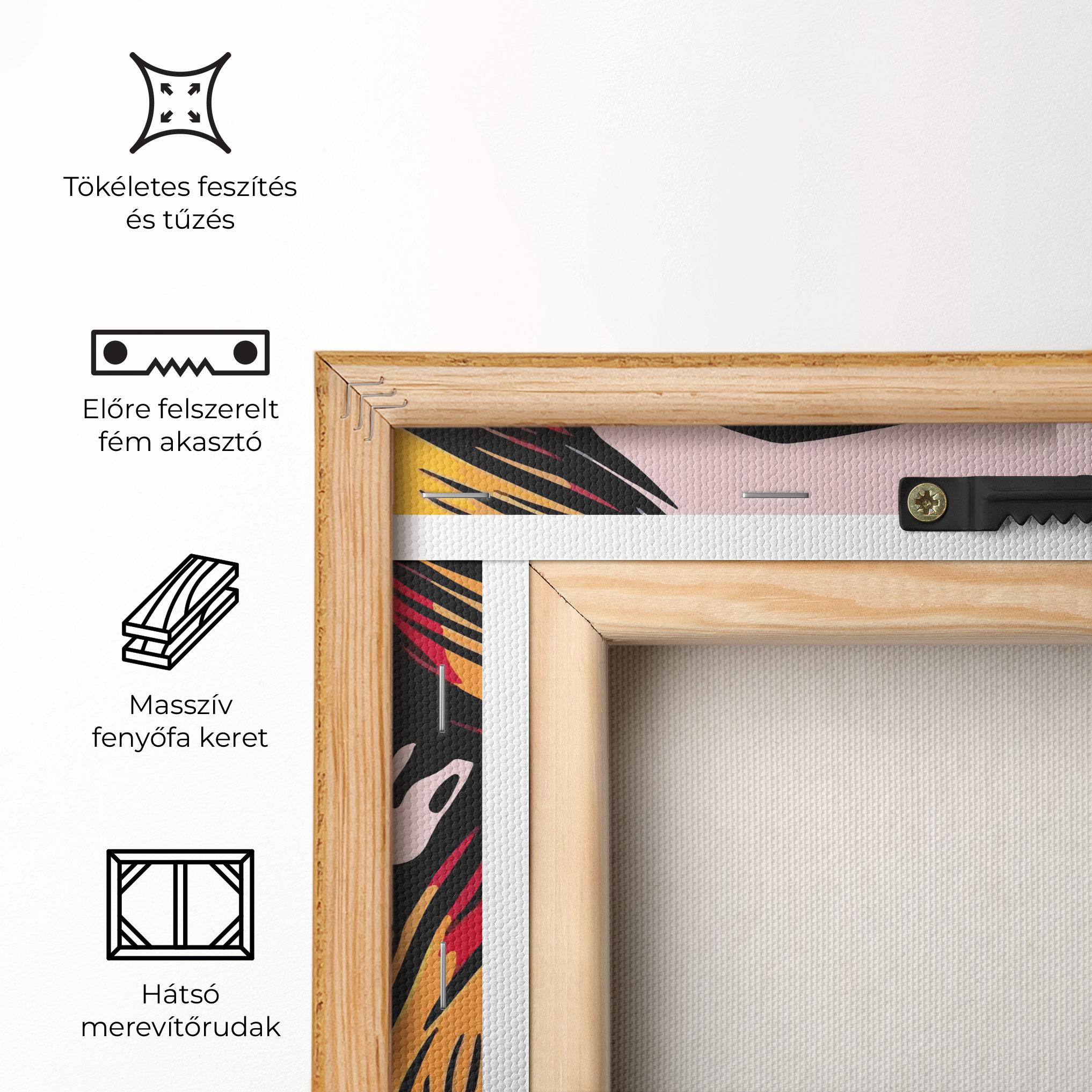 Vászonkép Pop Woman Art mockup 5