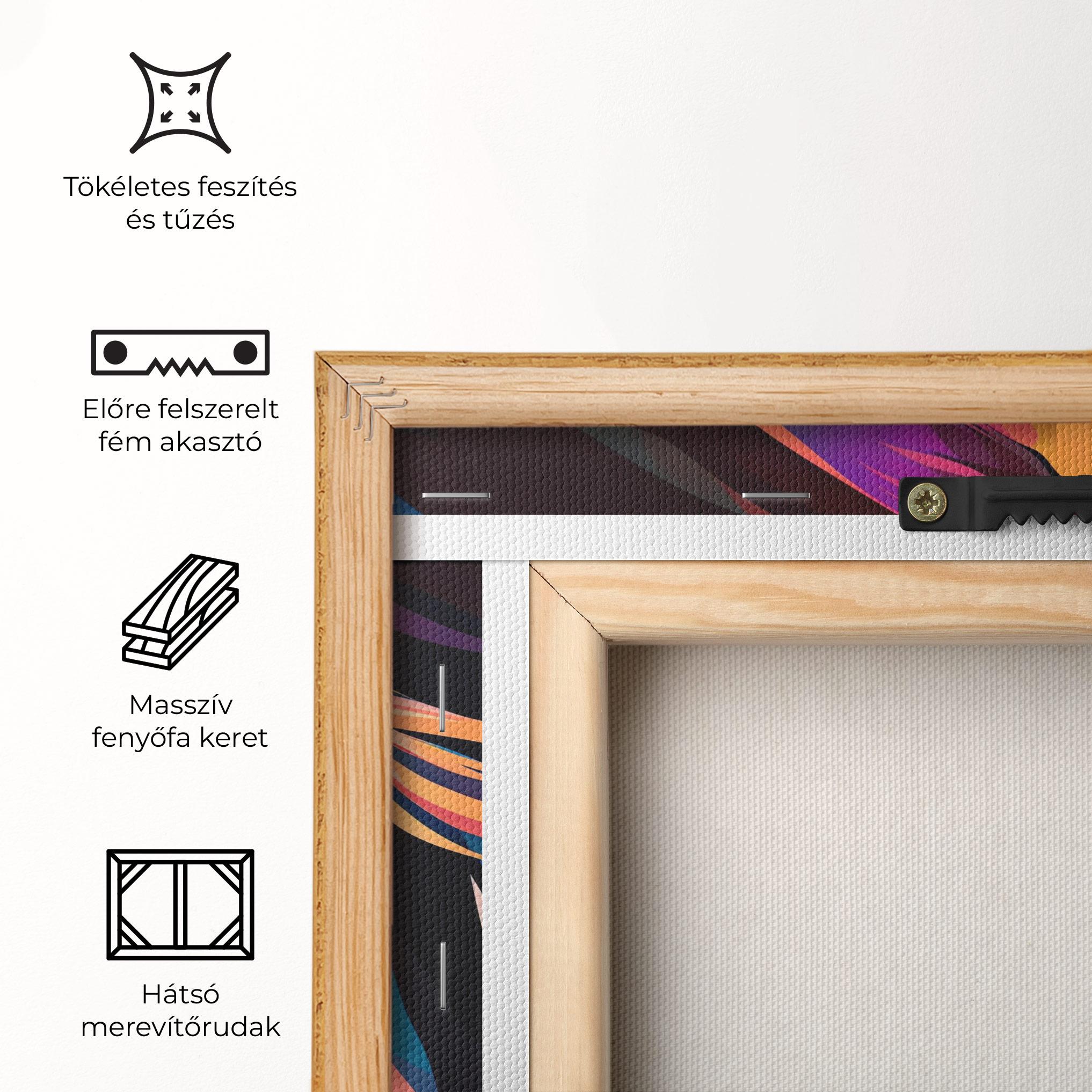 Vászonkép Worm Pop Light mockup 5