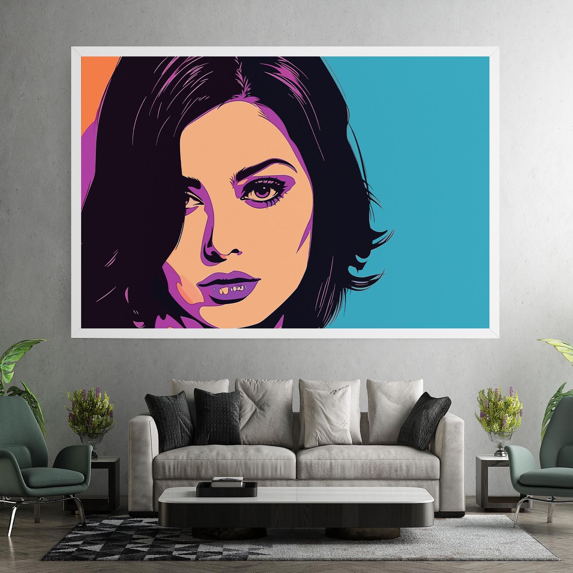 Pop Purple Woman mockup 7