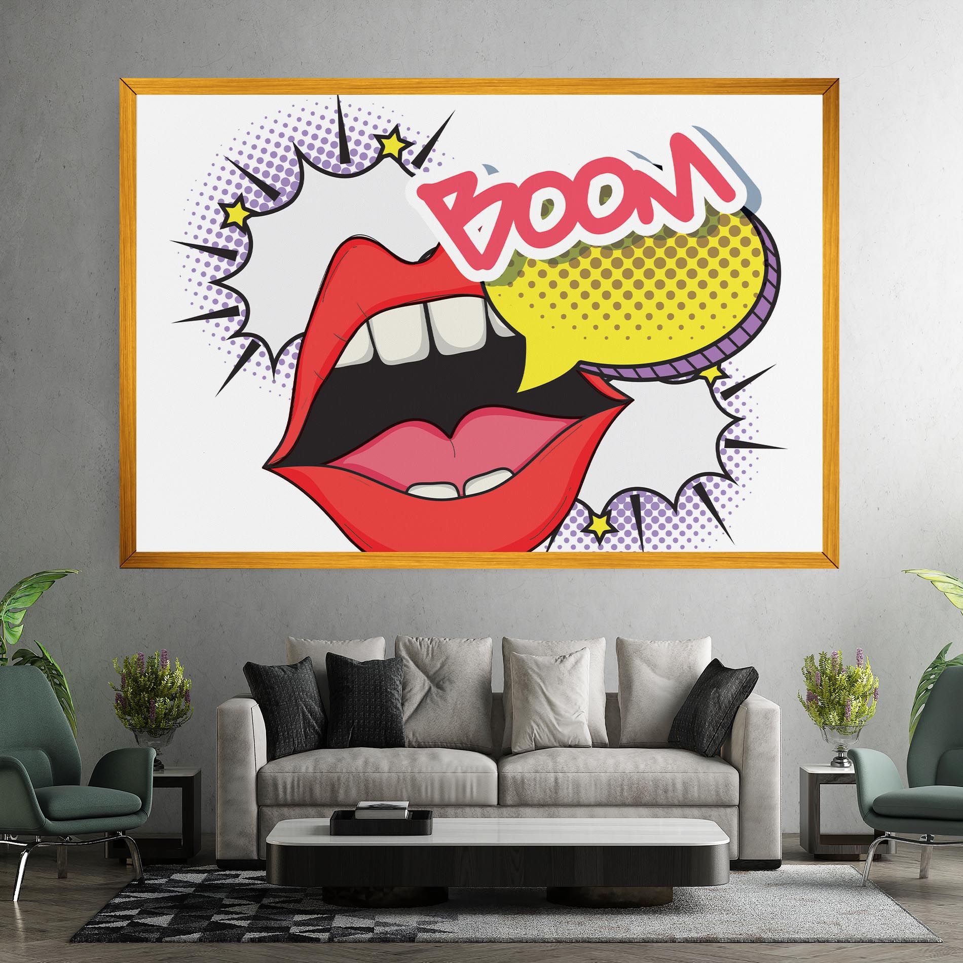Boom Pop Art mockup 7