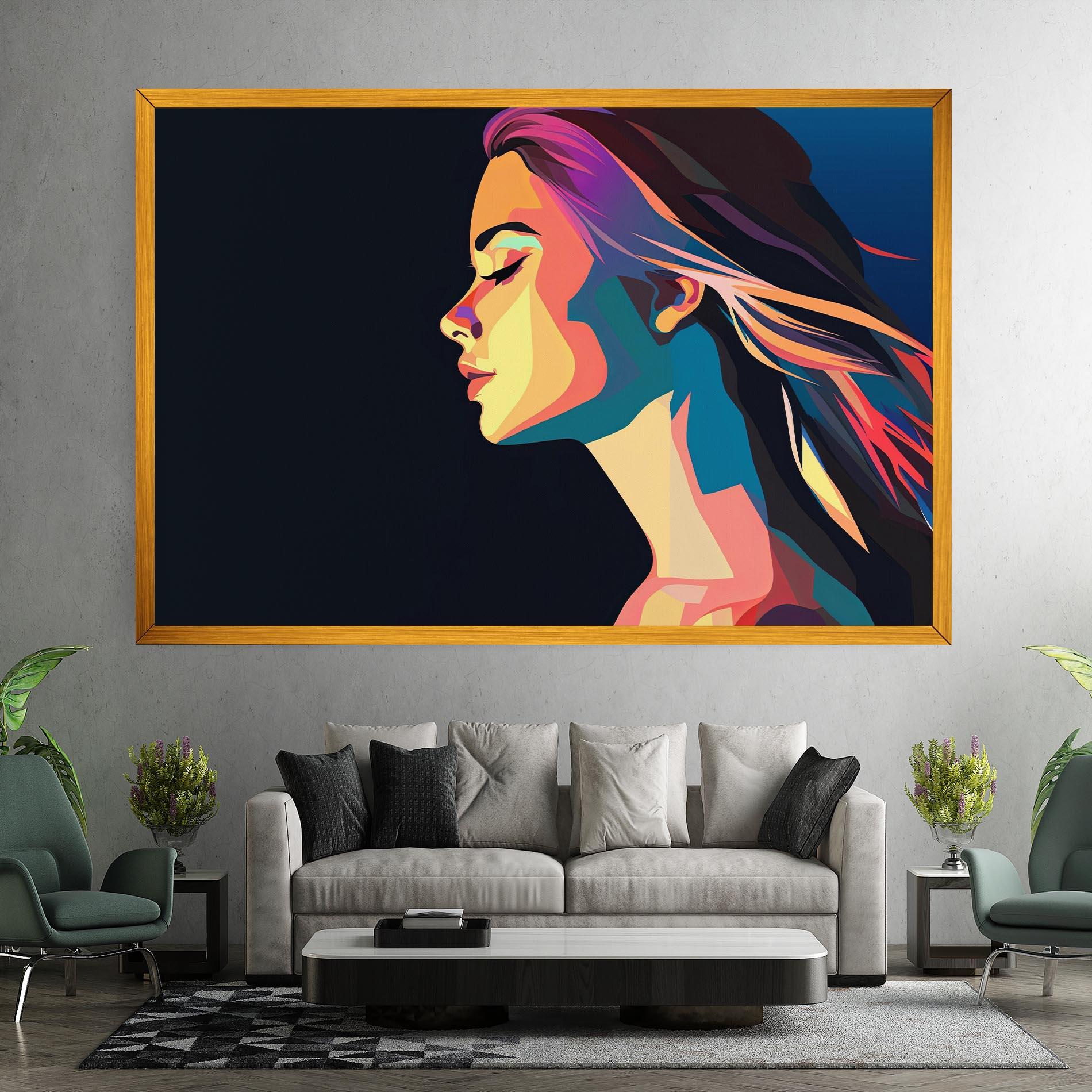 Vászonkép Worm Pop Light mockup 7