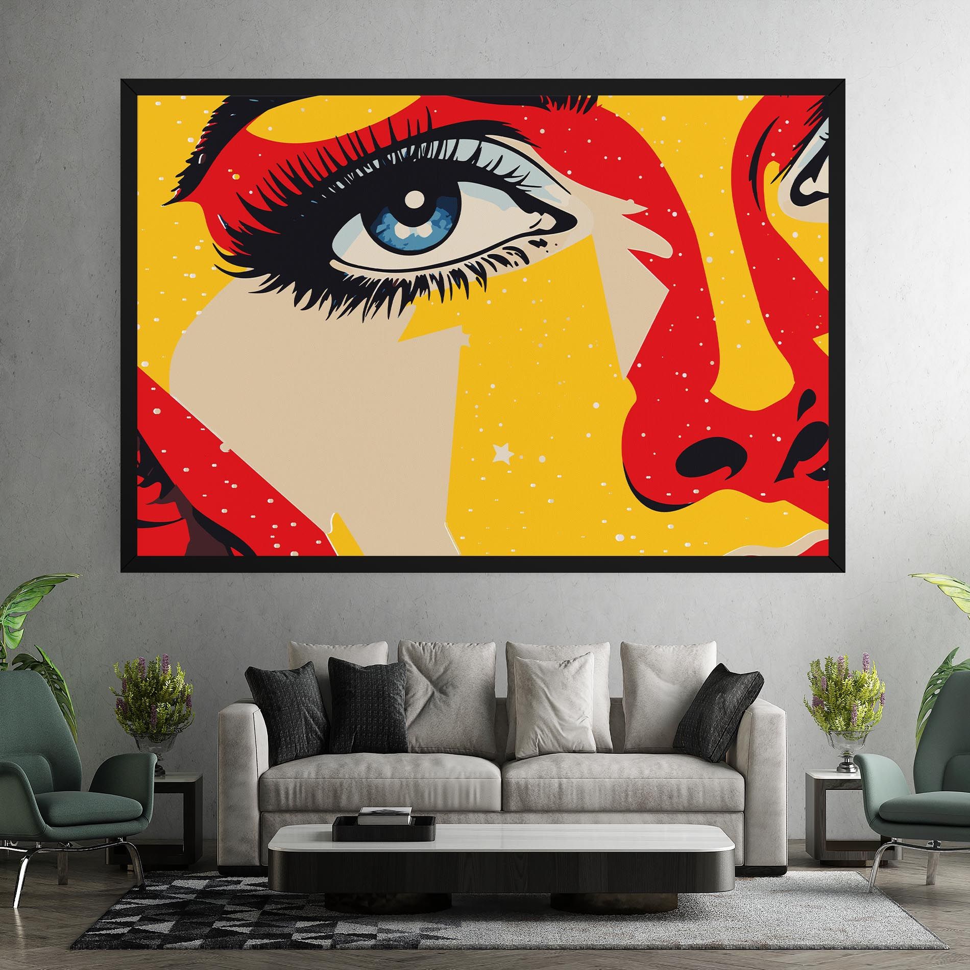 Blue Pop Eye mockup 7