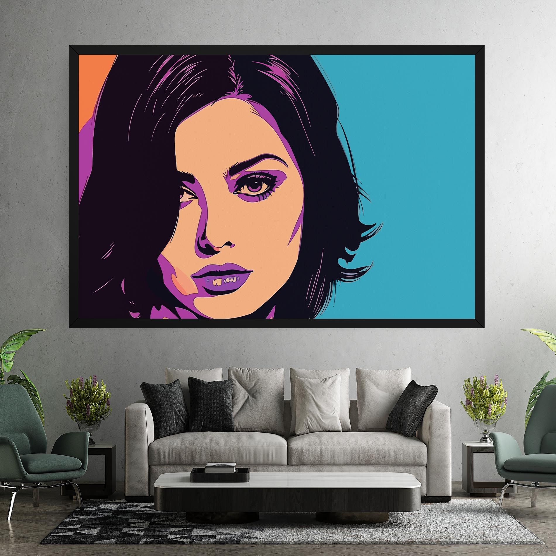 Pop Purple Woman mockup 7