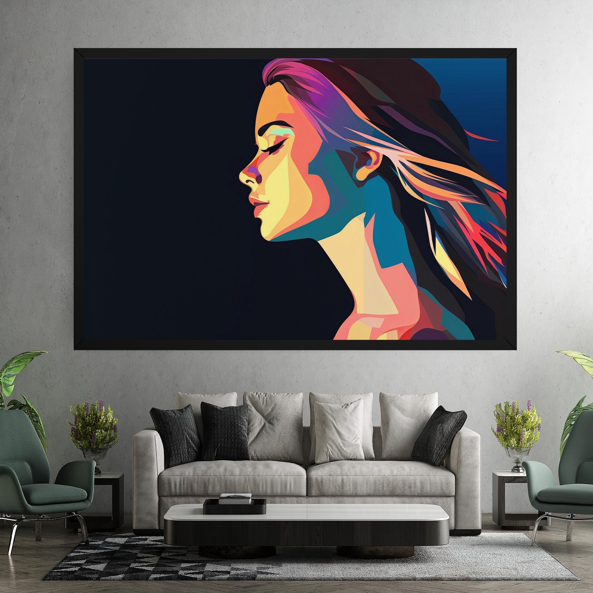 Vászonkép Worm Pop Light mockup 7