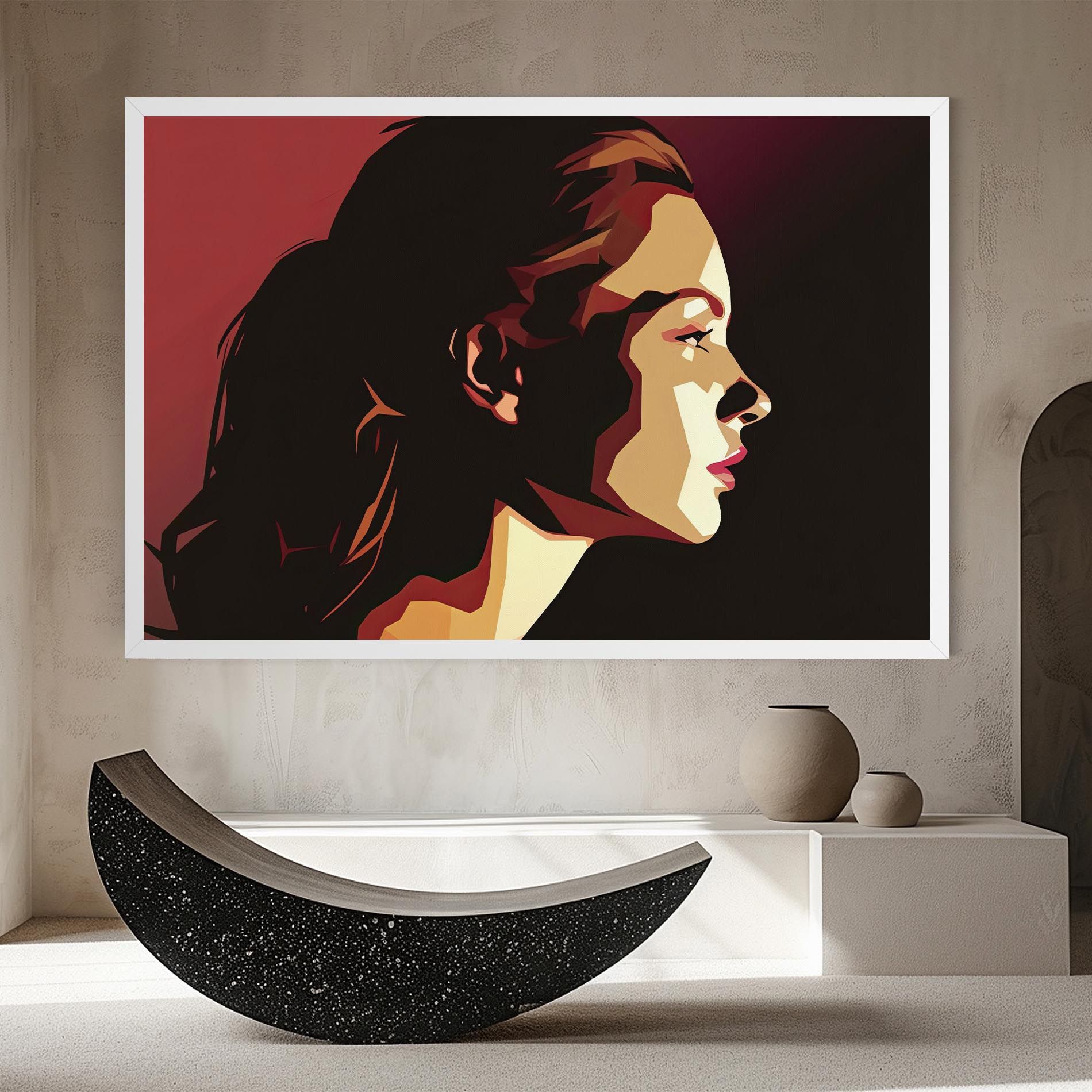 Cream Red Pop Art mockup 8