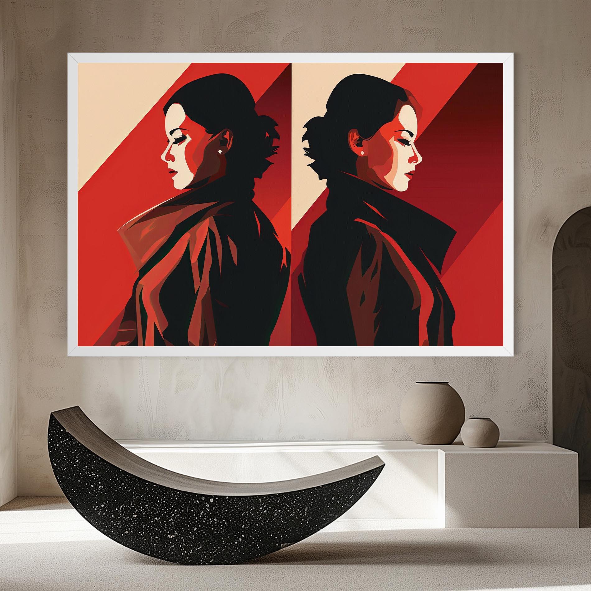 Vászonkép Pop Outfit Lady mockup 8