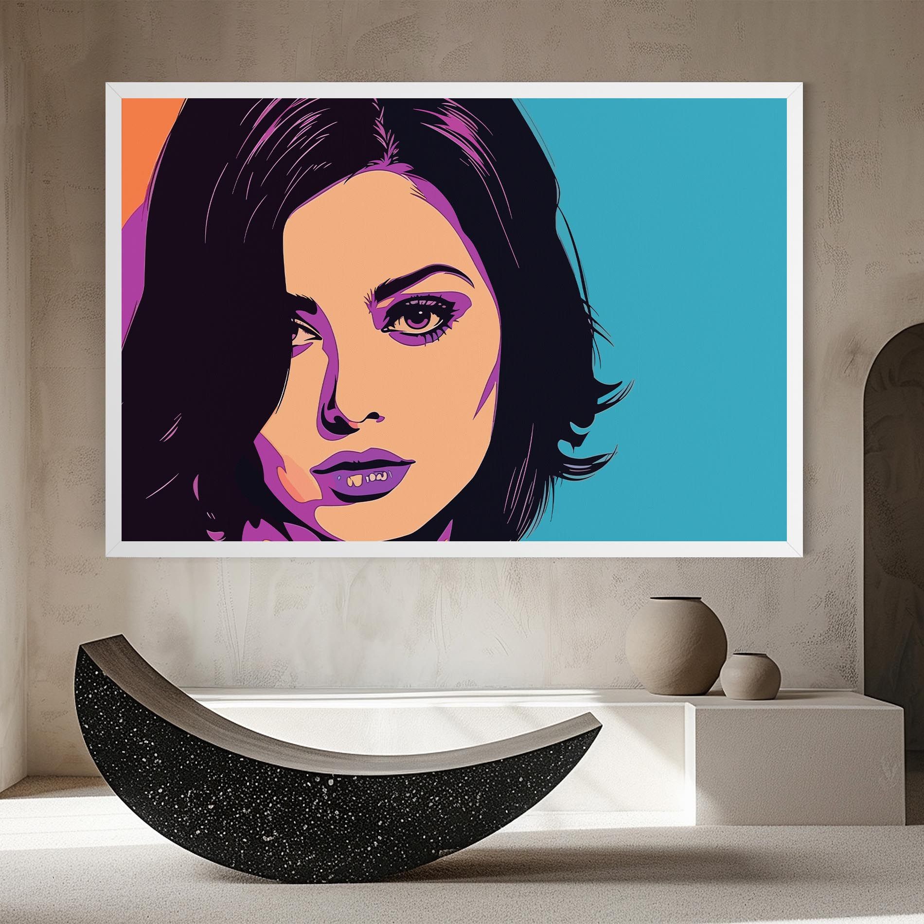 Pop Purple Woman mockup 8