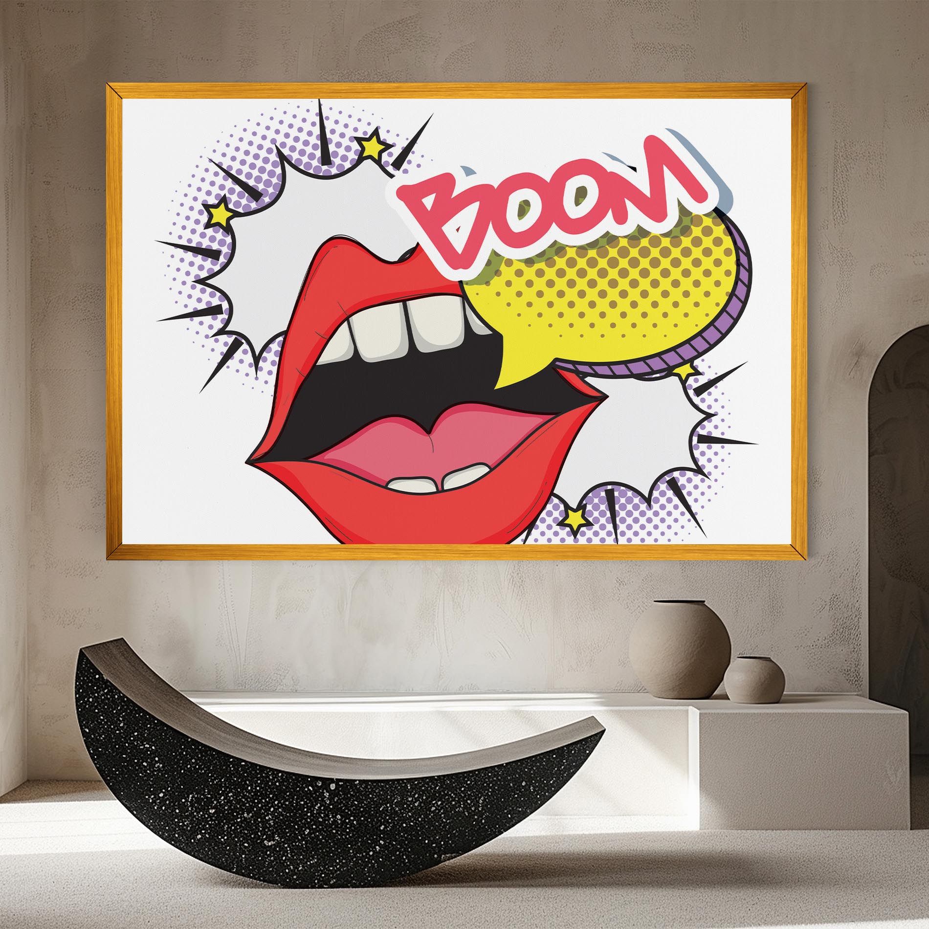 Boom Pop Art mockup 8