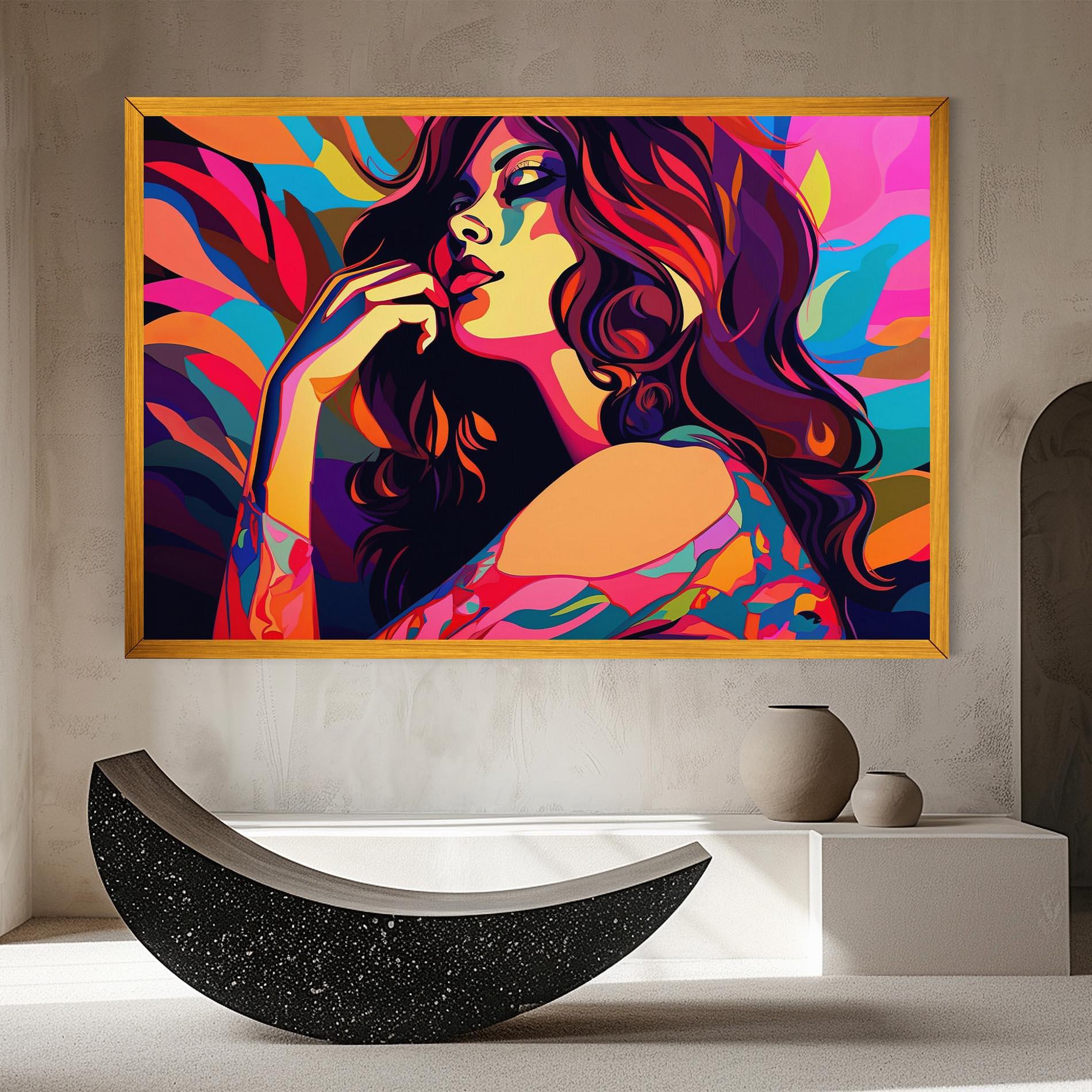 Vászonkép Pop Color Mix mockup 8