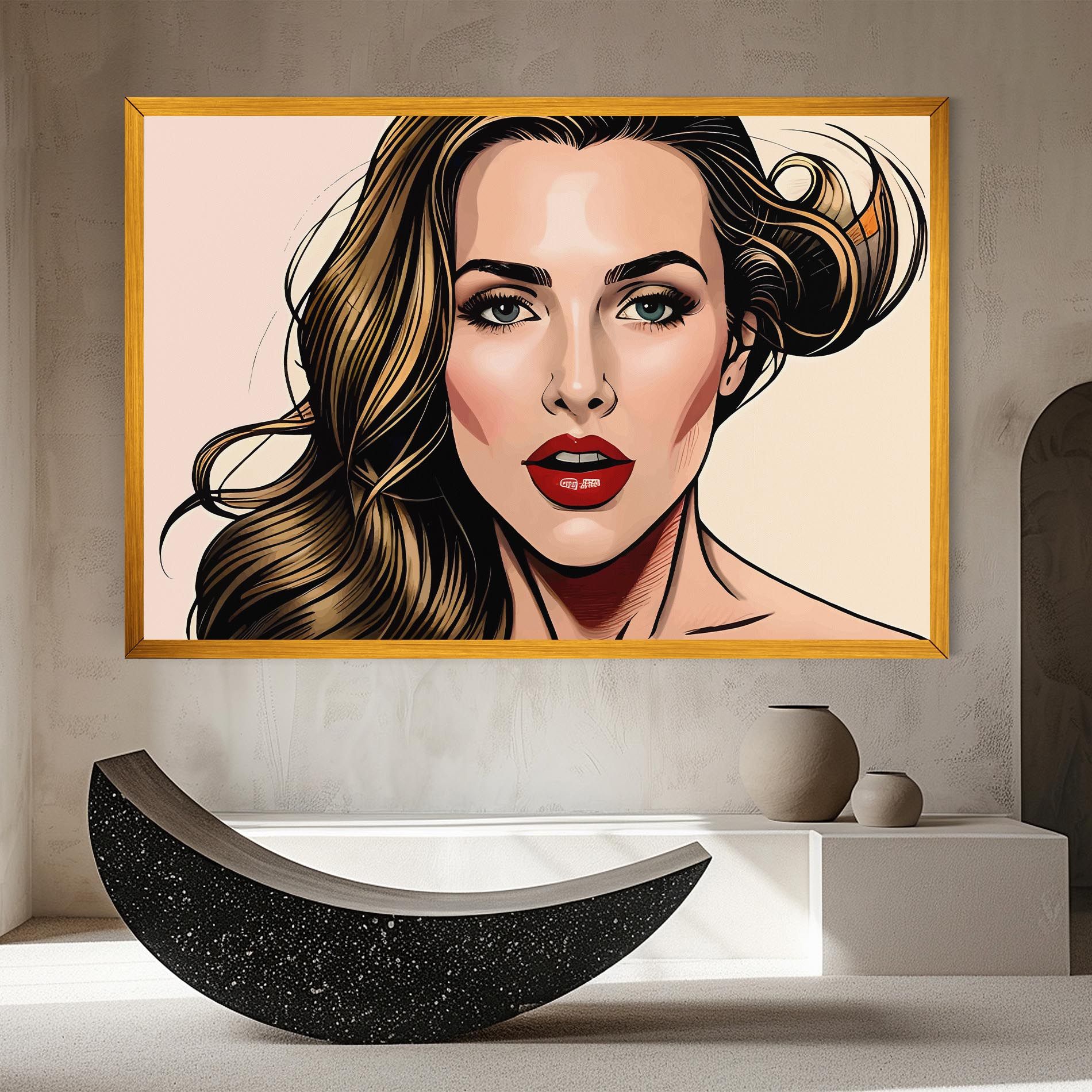 Red Pop Lips mockup 8