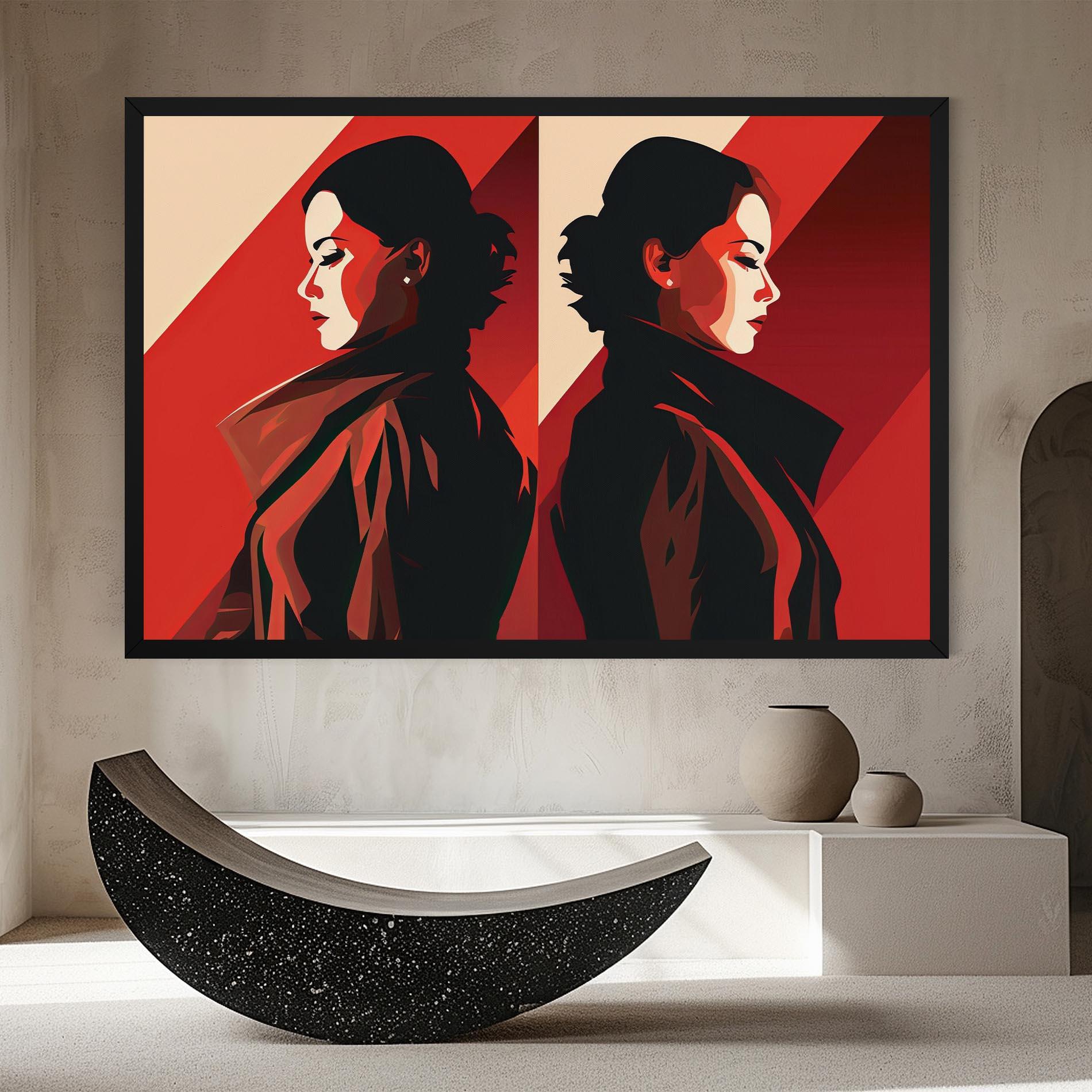 Vászonkép Pop Outfit Lady mockup 8