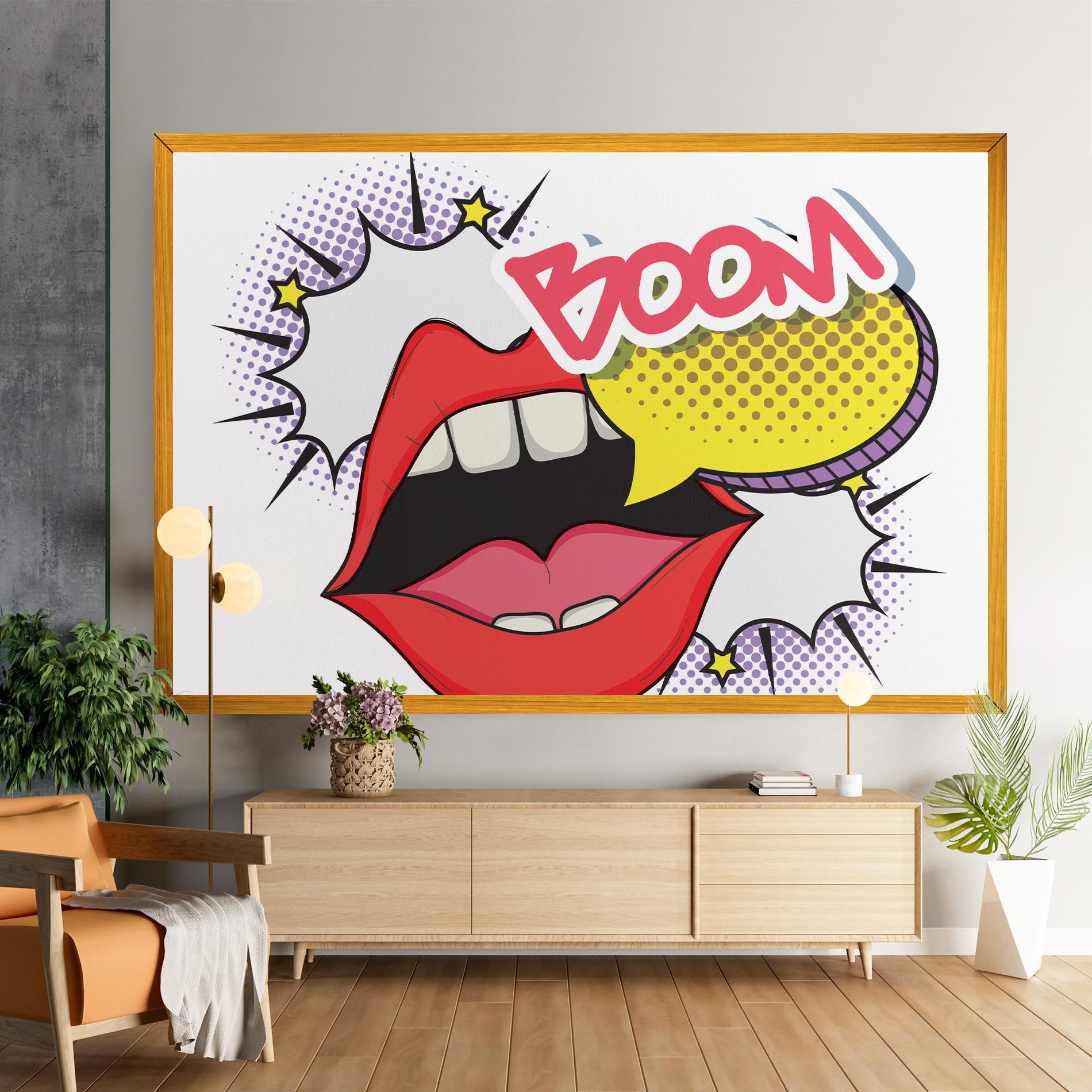 Boom Pop Art mockup 9