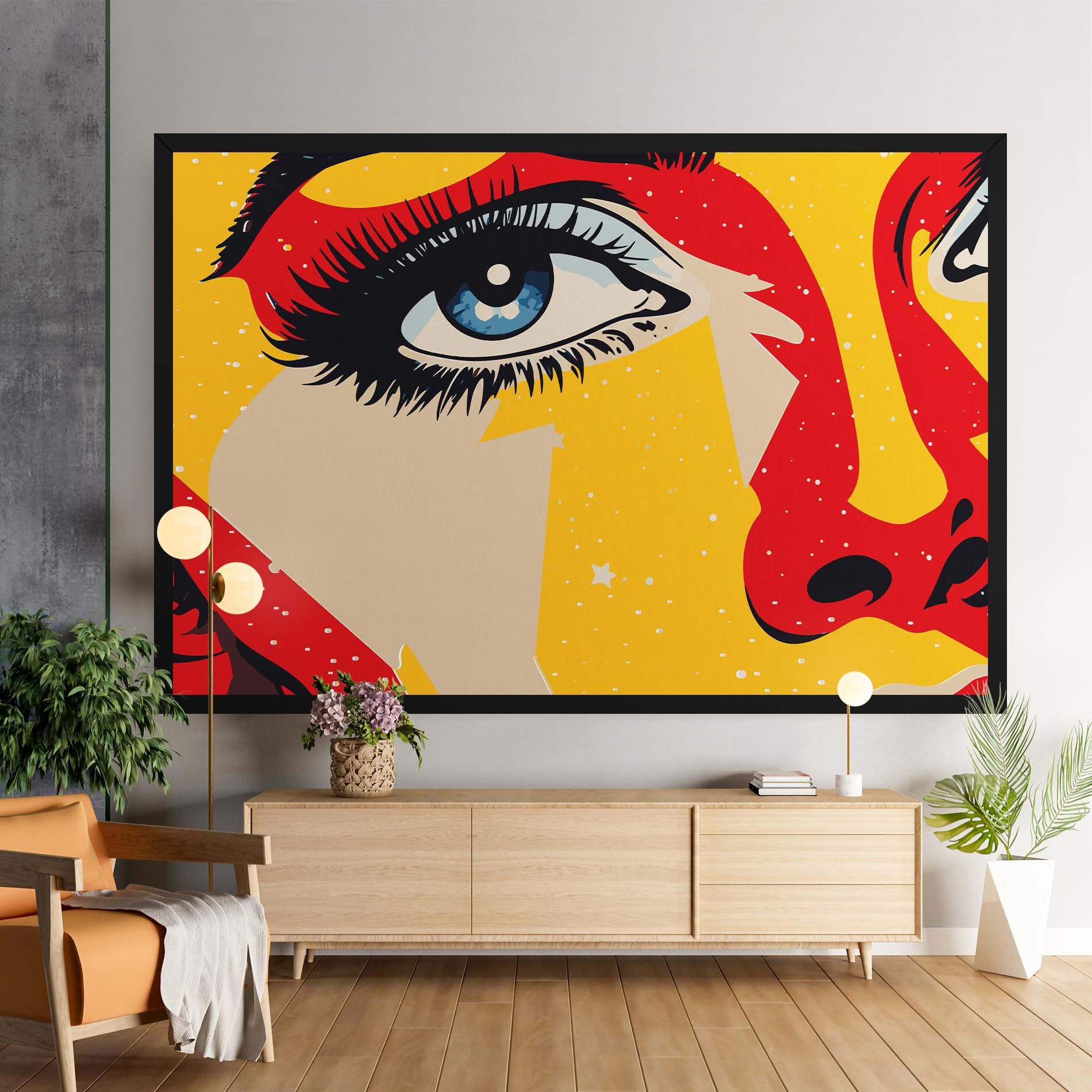 Blue Pop Eye mockup 9