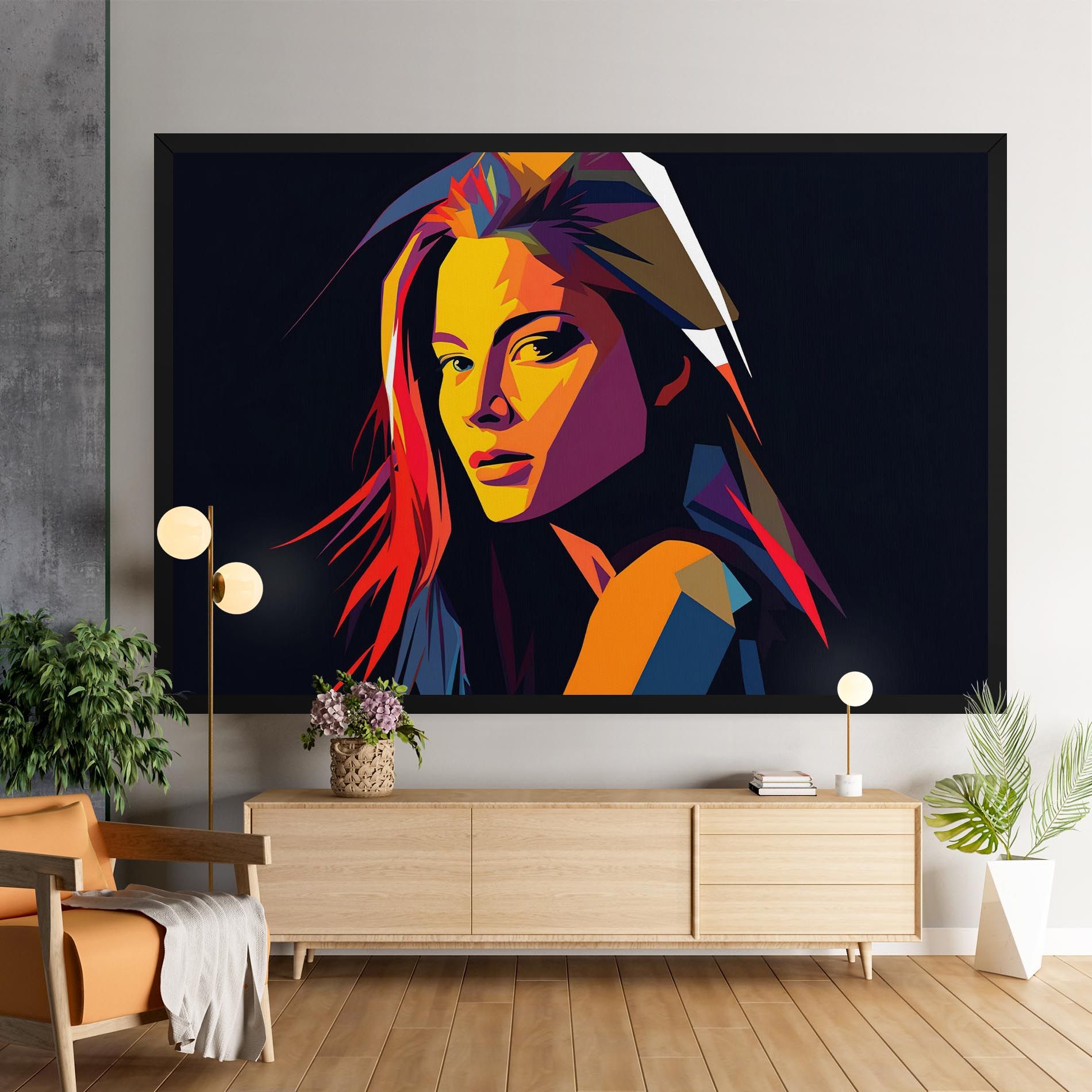 Orange Pop Light mockup 9