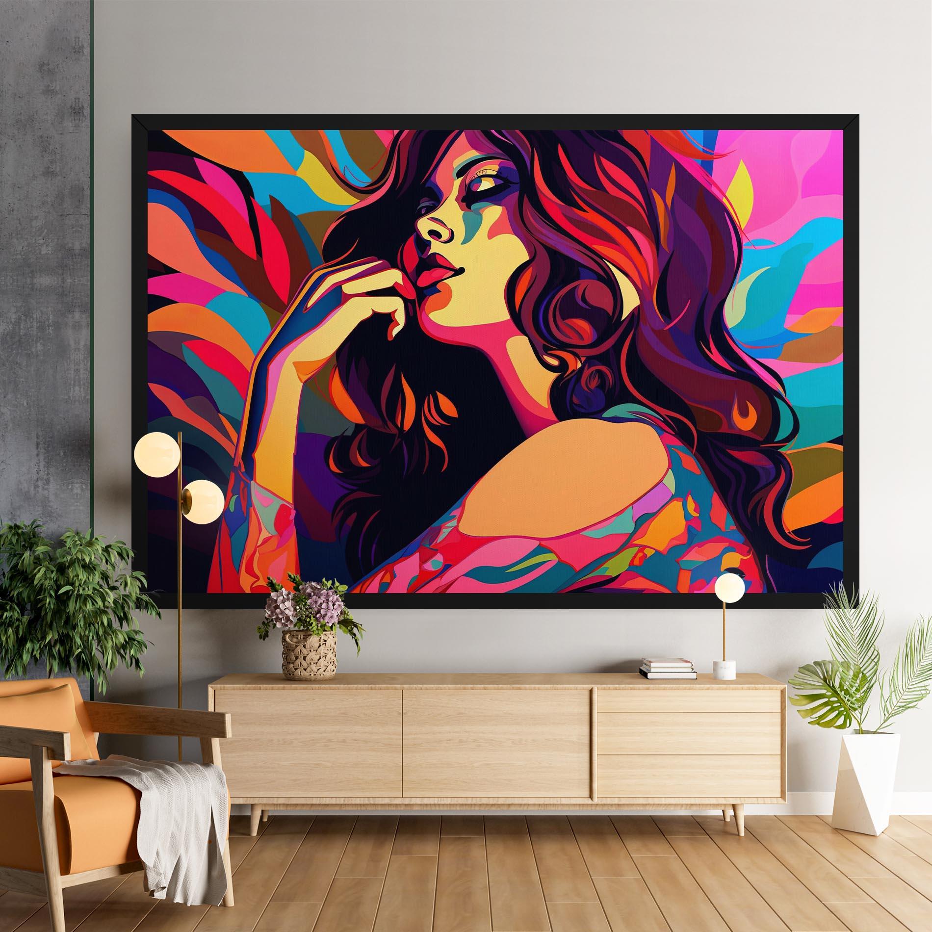 Vászonkép Pop Color Mix mockup 9