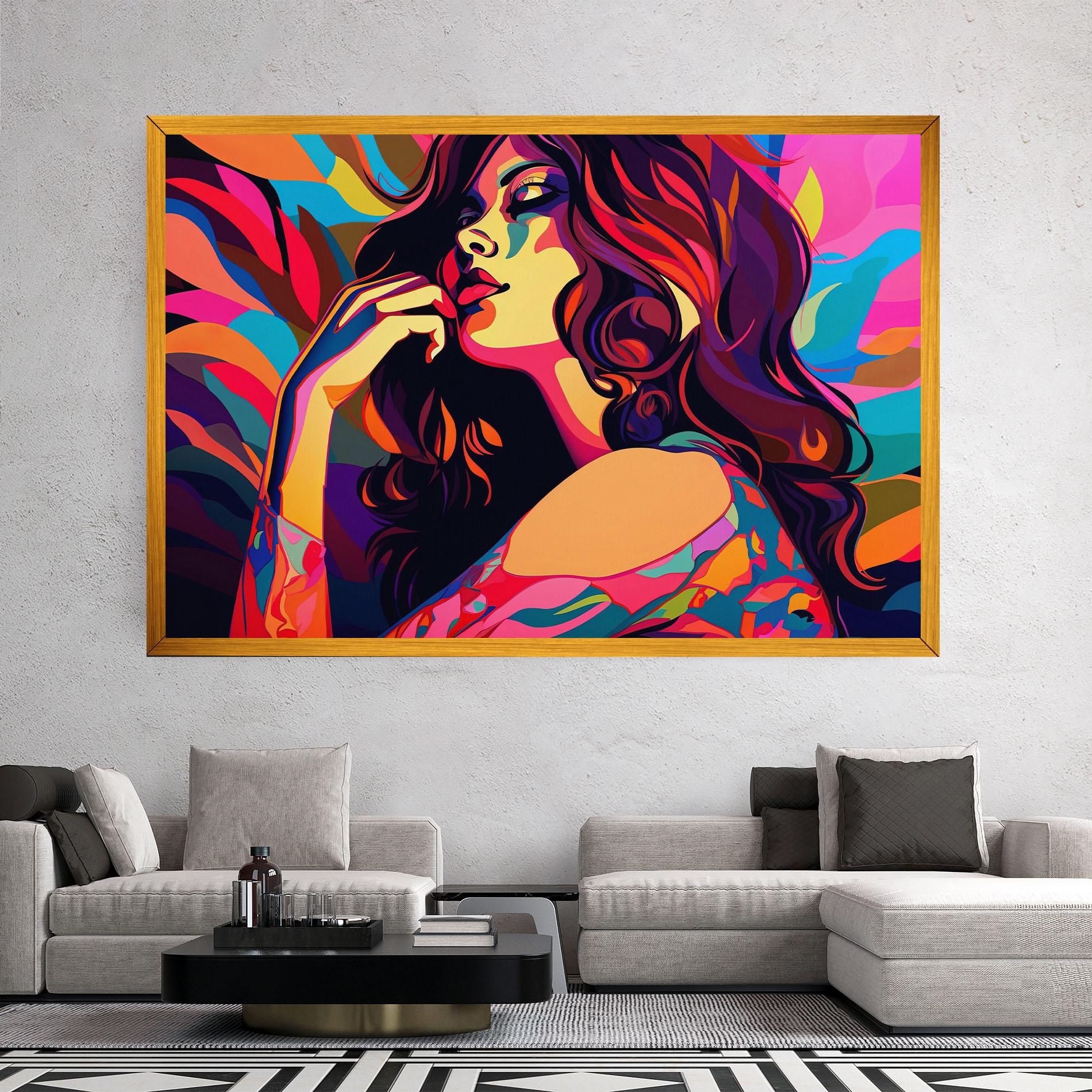 Vászonkép Pop Color Mix mockup 2