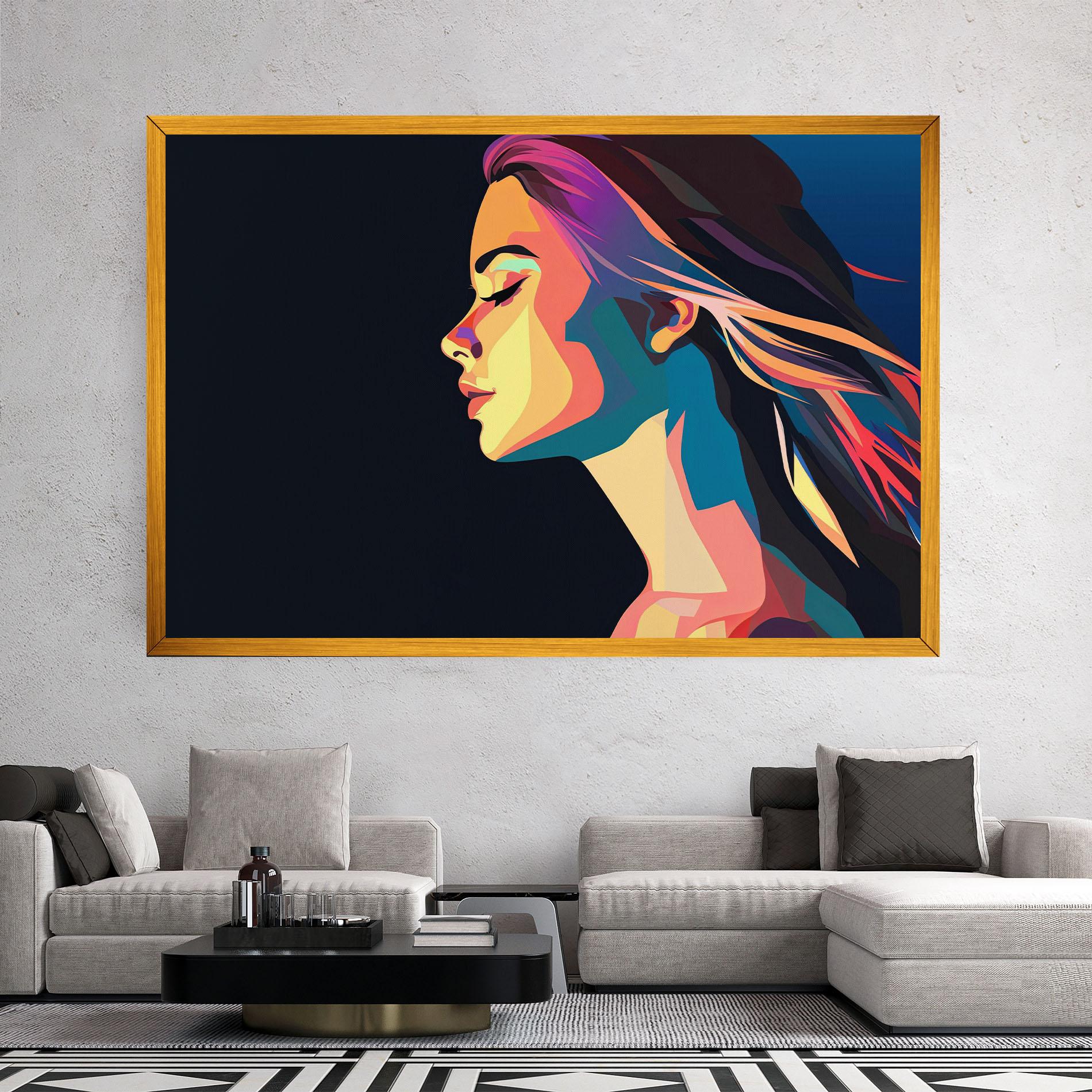 Vászonkép Worm Pop Light mockup 2