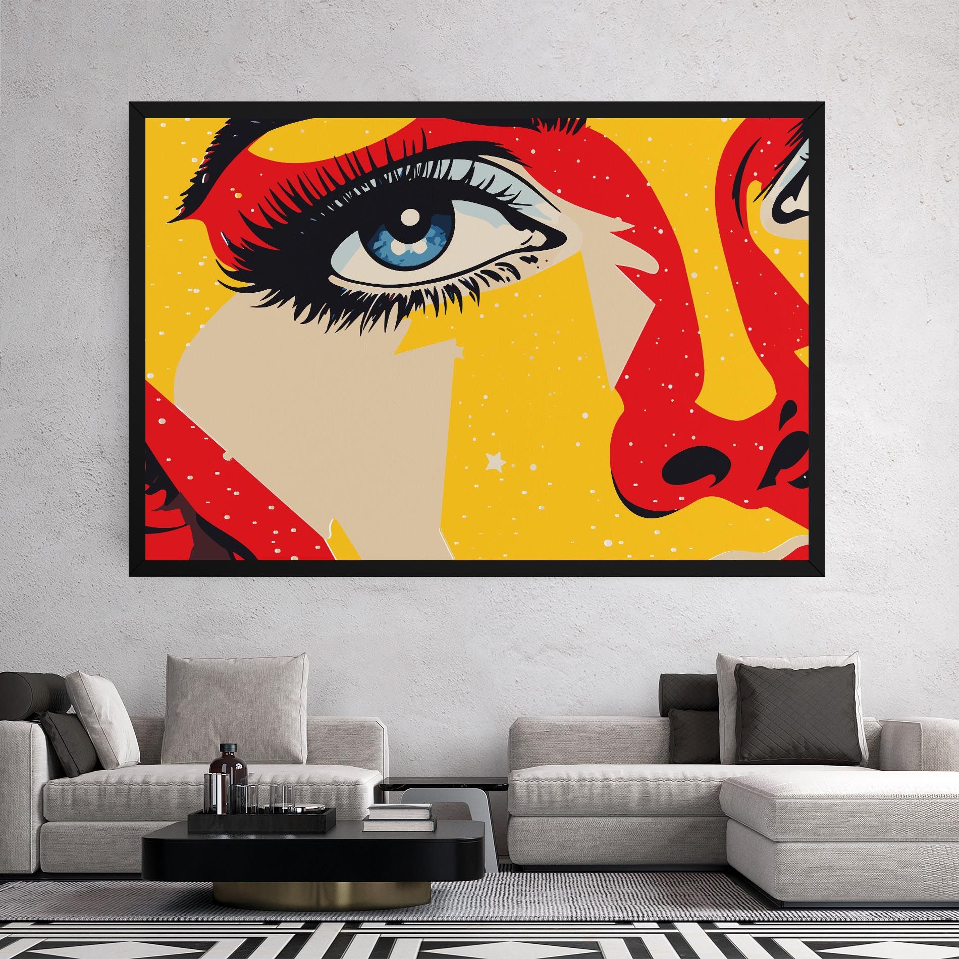 Blue Pop Eye mockup 2