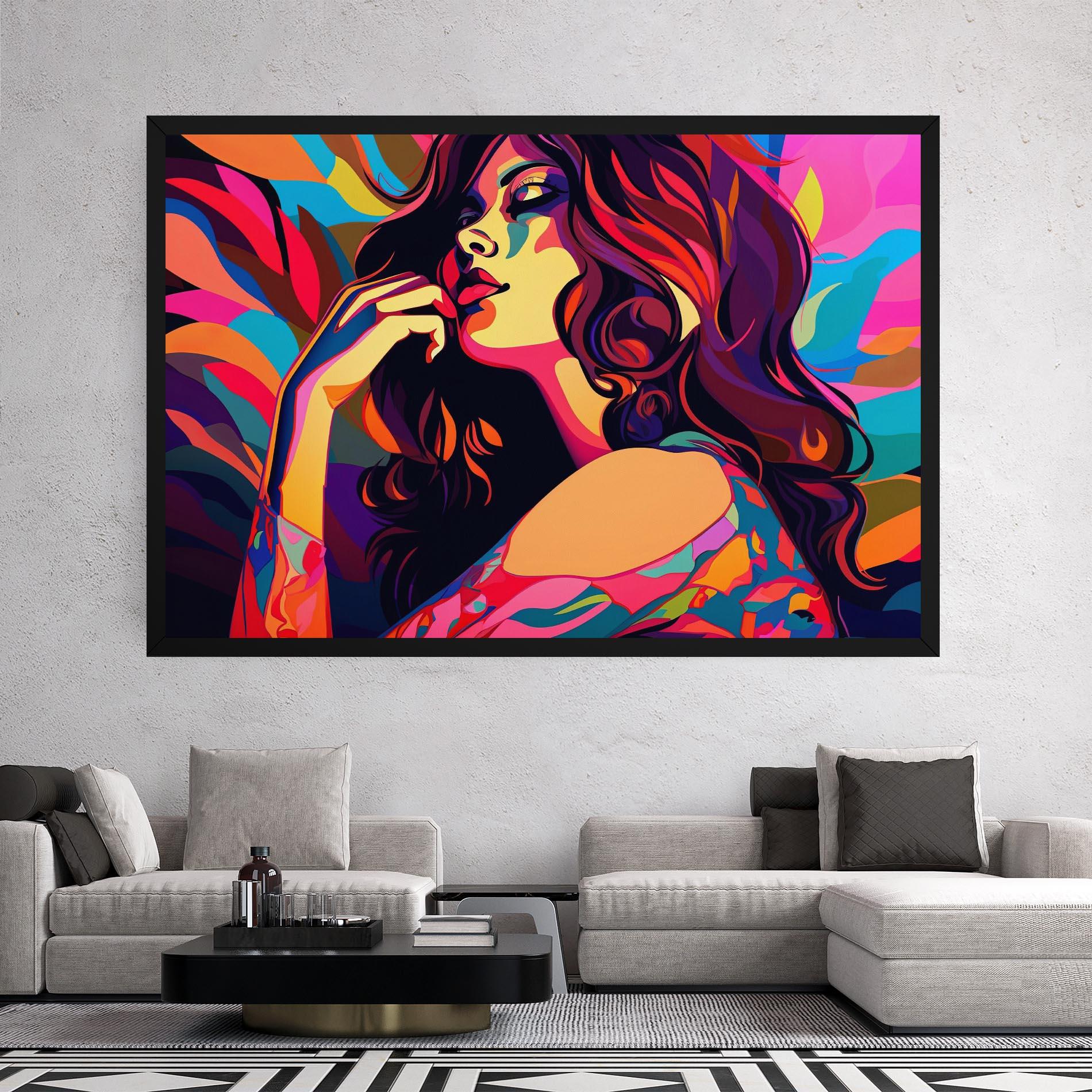 Vászonkép Pop Color Mix mockup 2