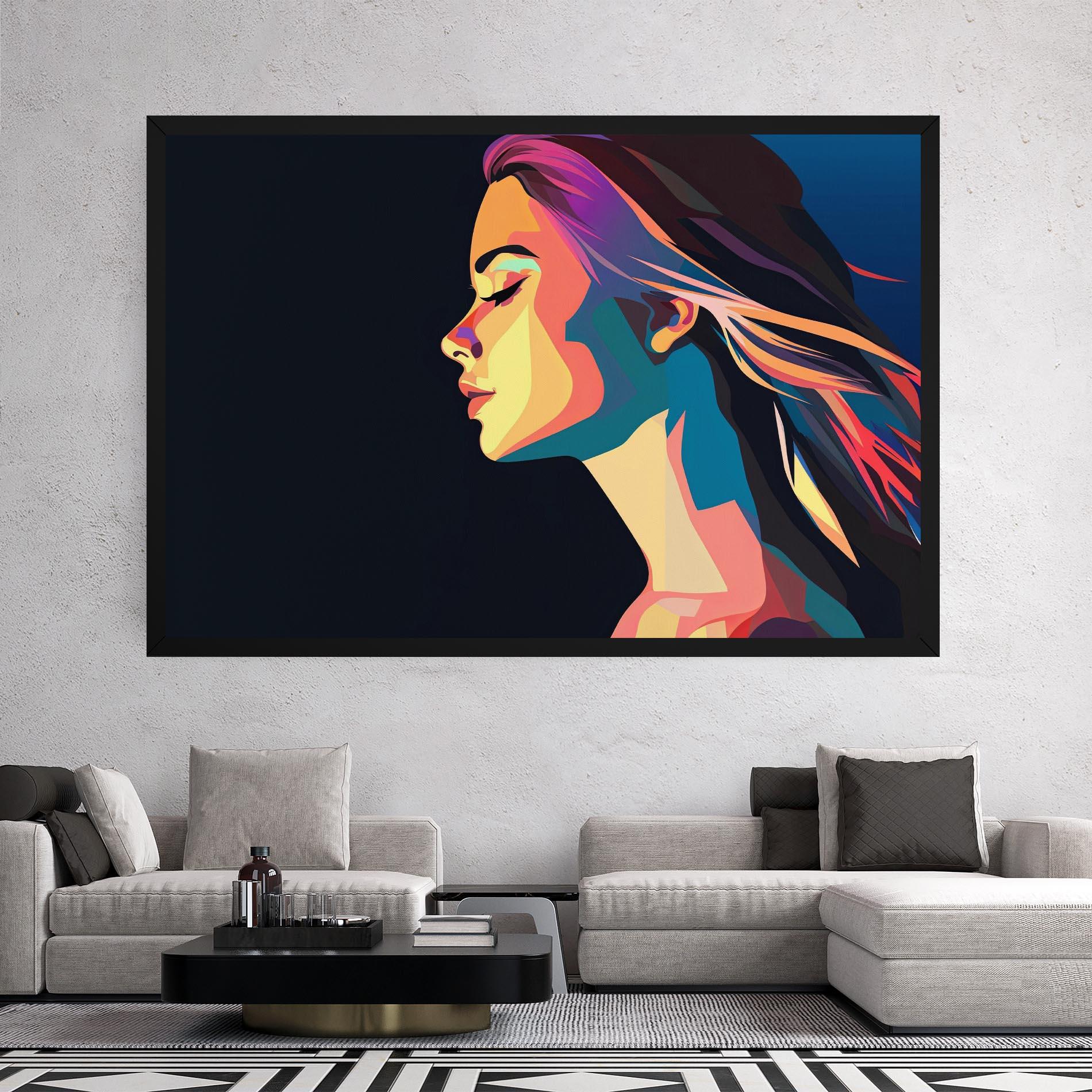 Vászonkép Worm Pop Light mockup 2