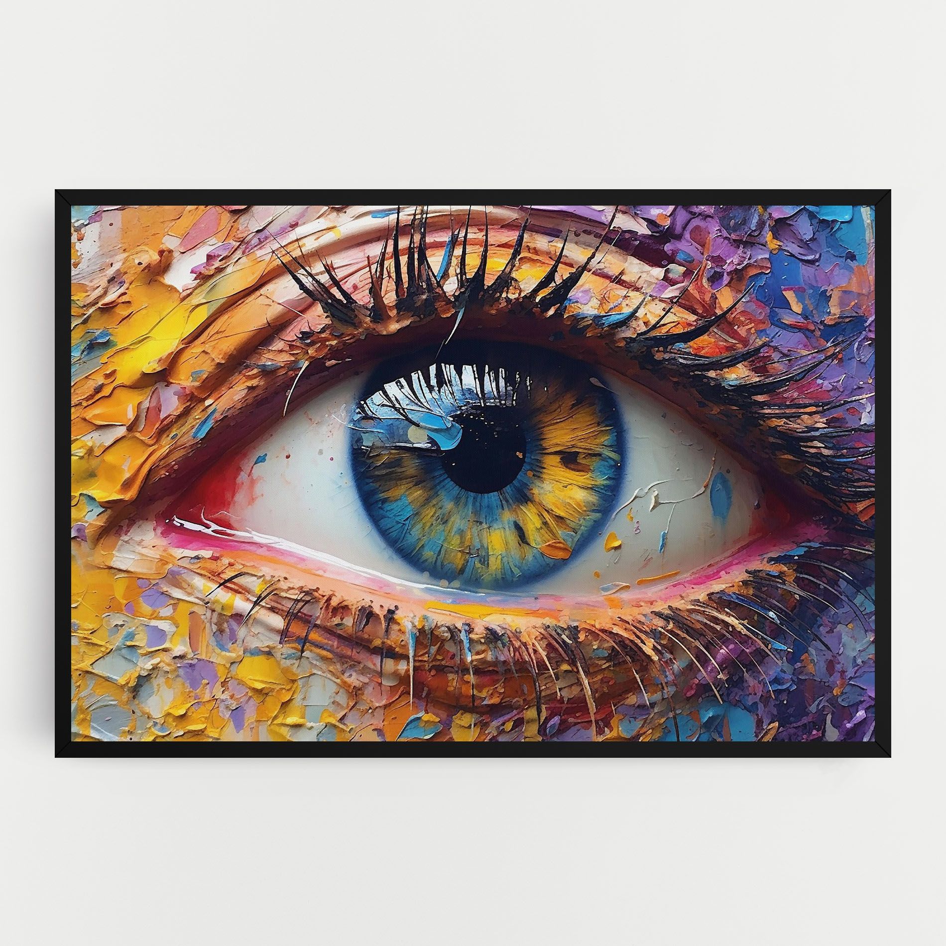 Blue Eyes Art mockup 0