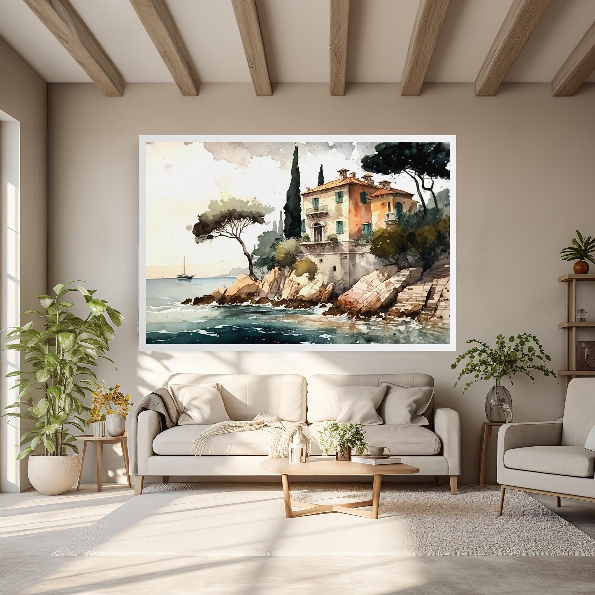Vászonkép Stunning Painting mockup 6