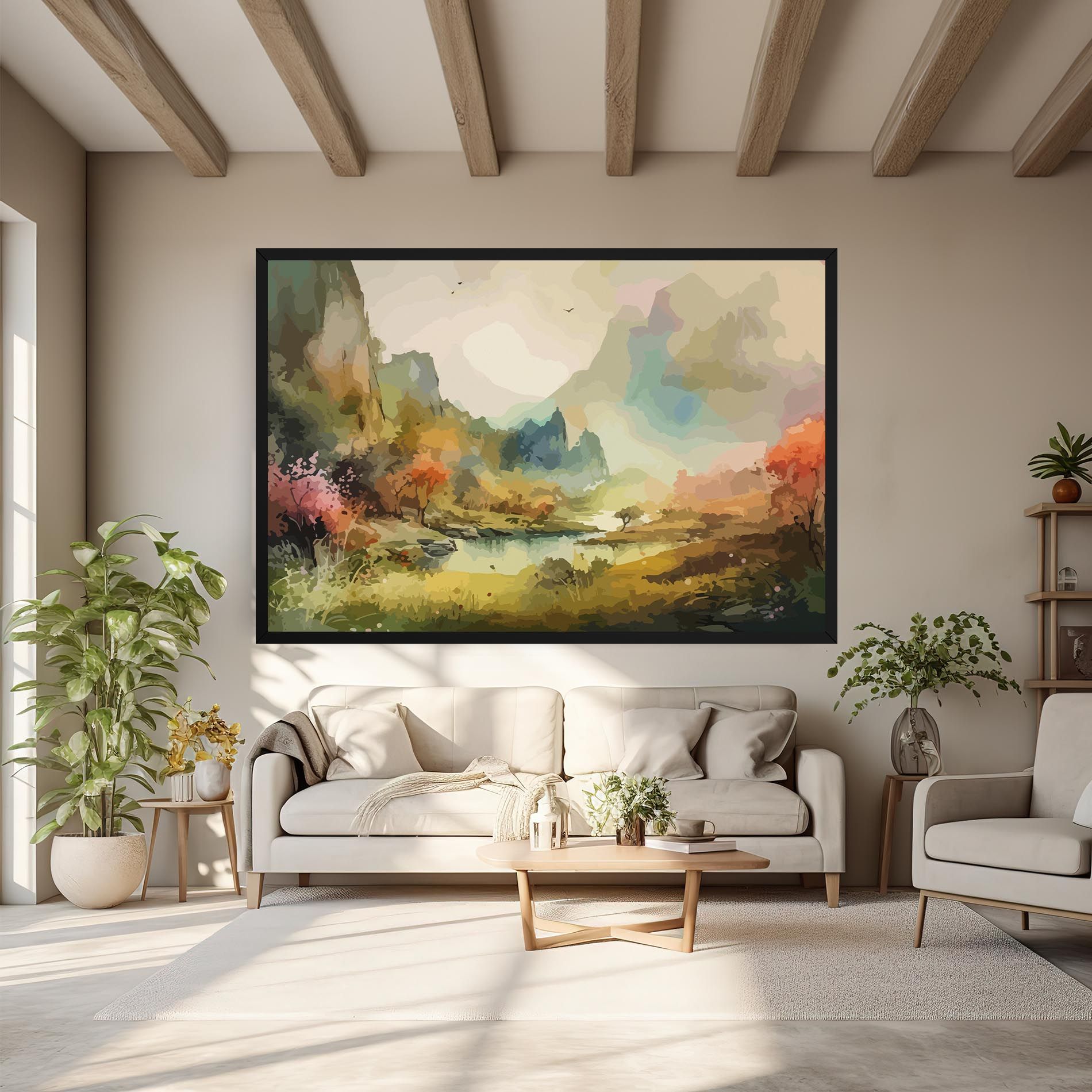 Nature Painting mockup 6