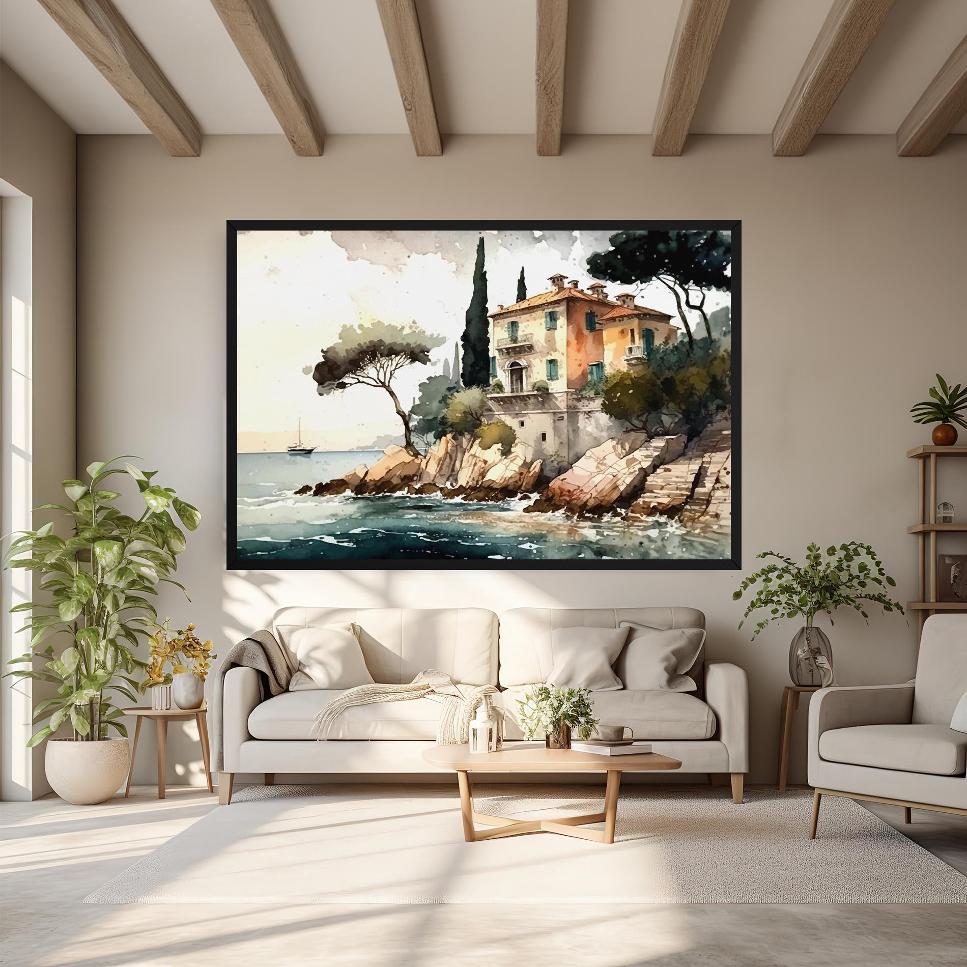 Vászonkép Stunning Painting mockup 6