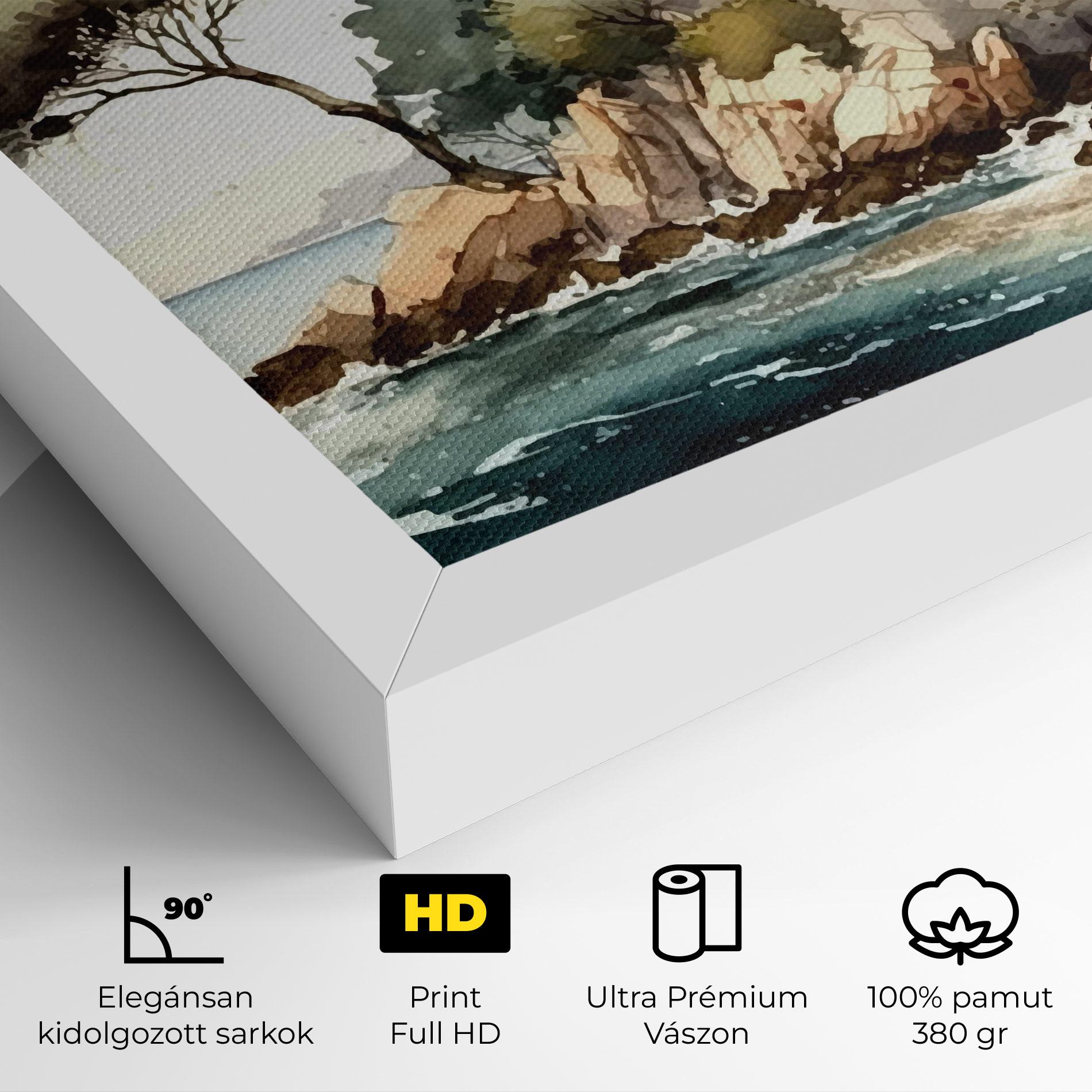 Vászonkép Stunning Painting mockup 4