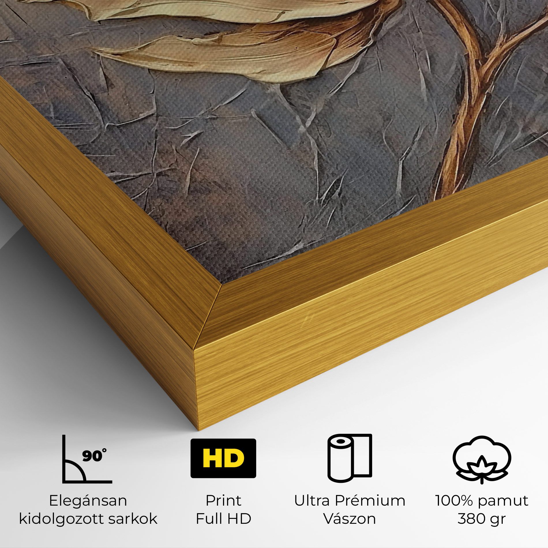 Cream Rose On Blue mockup 4