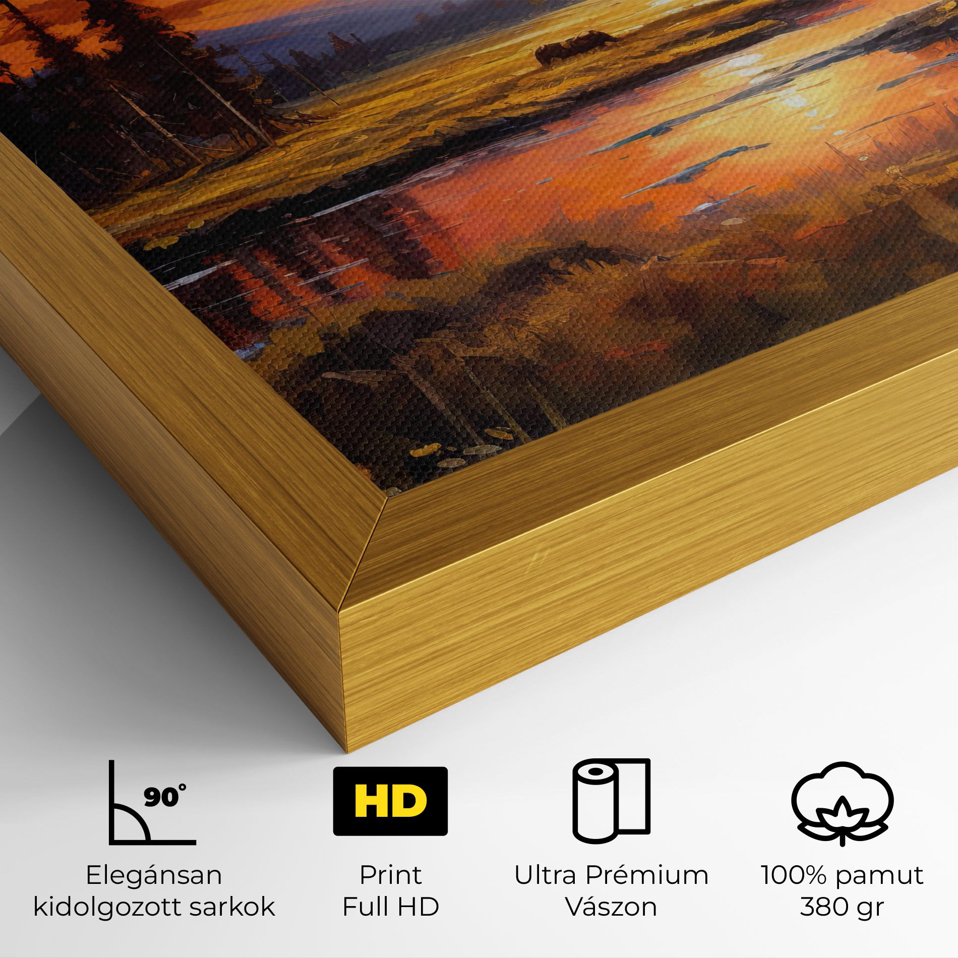 Wild Horses Painting mockup 4