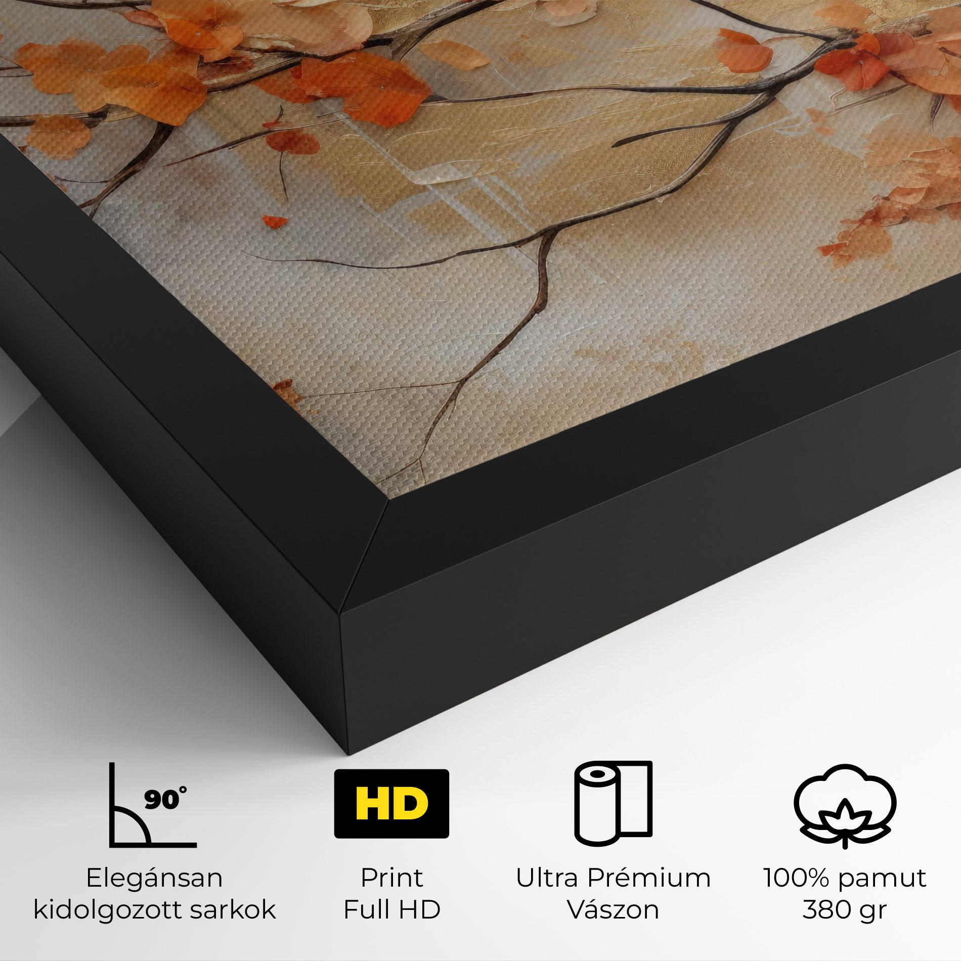Vászonkép Autumn Nature Art mockup 4