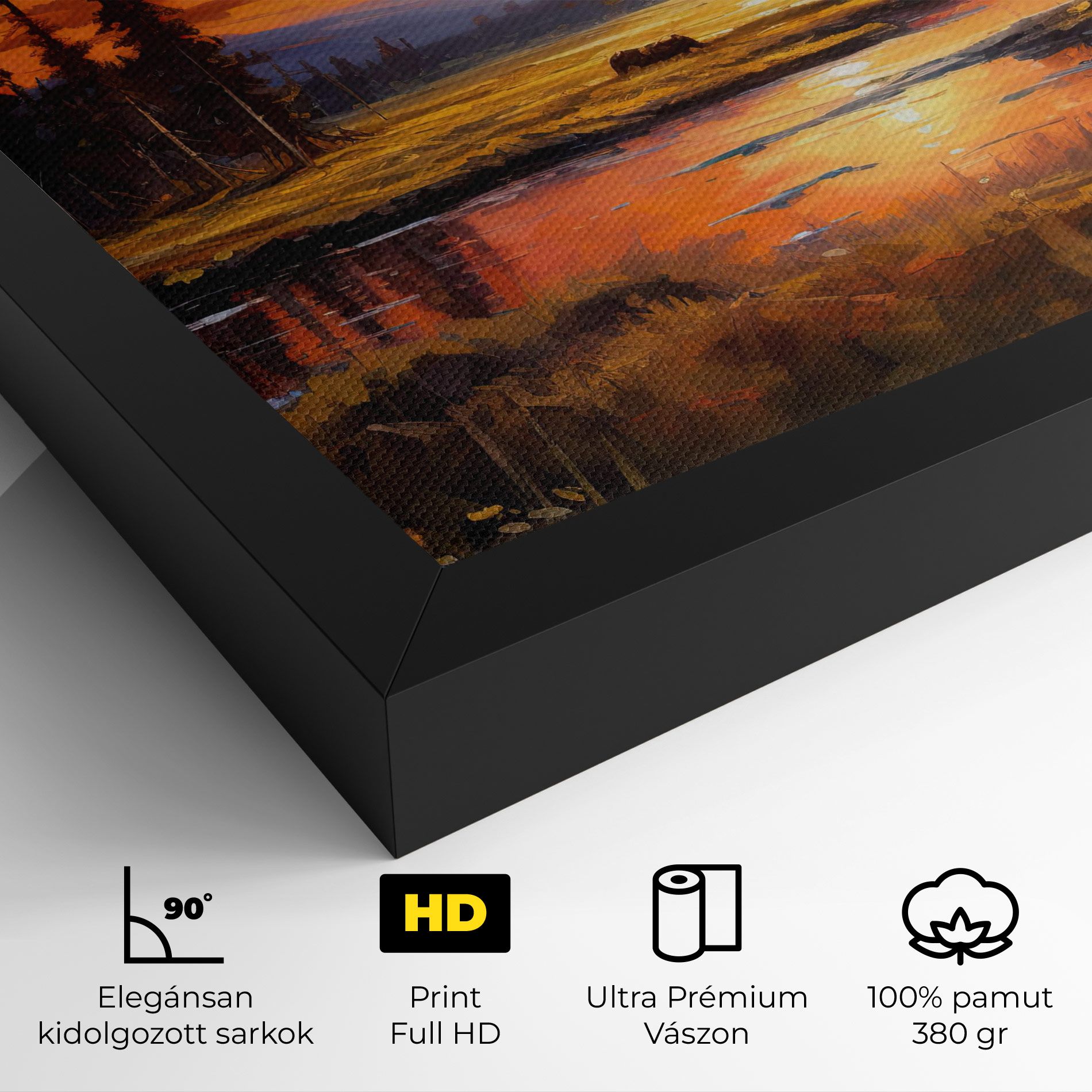 Wild Horses Painting mockup 4