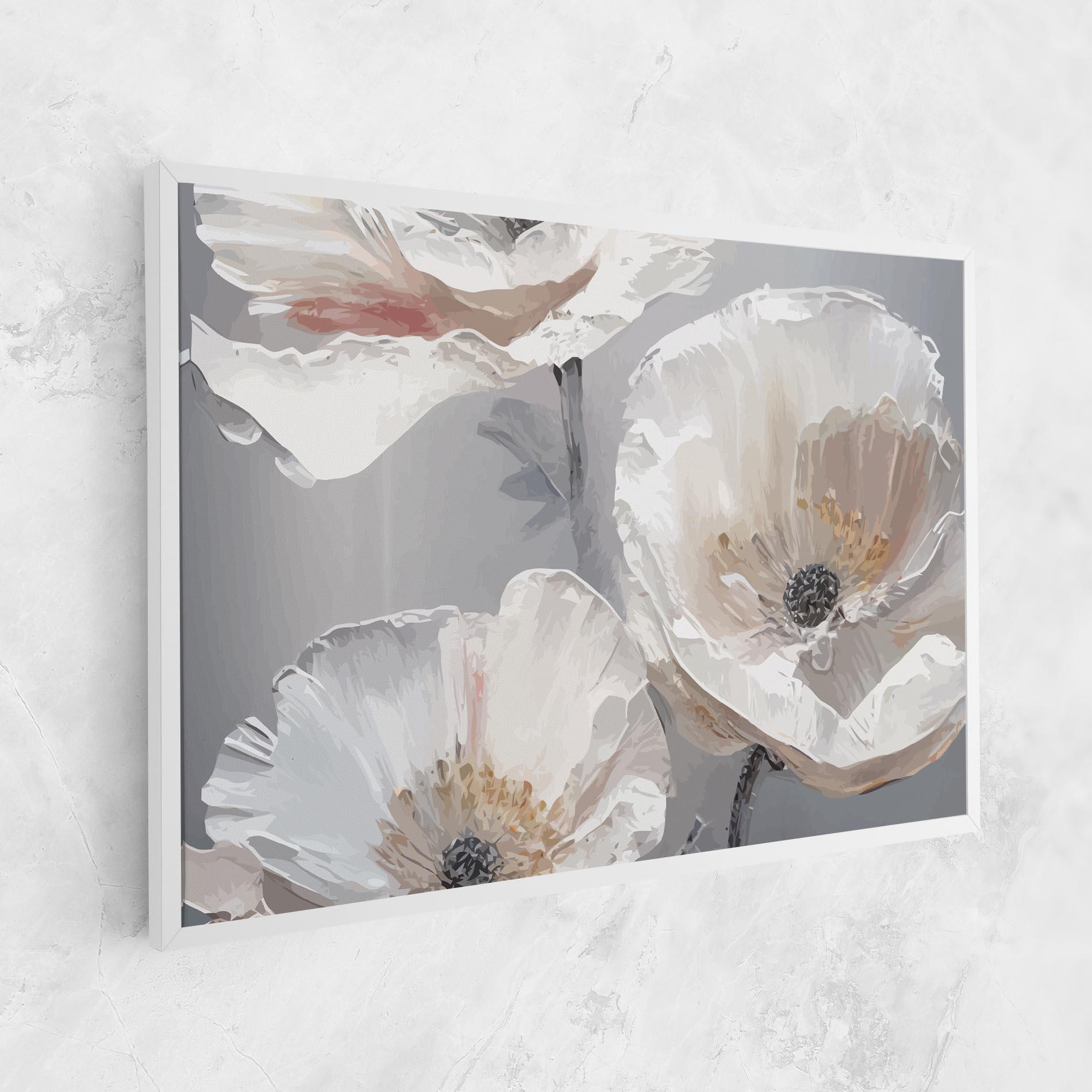 Vászonkép Cream Mix Flower mockup 1