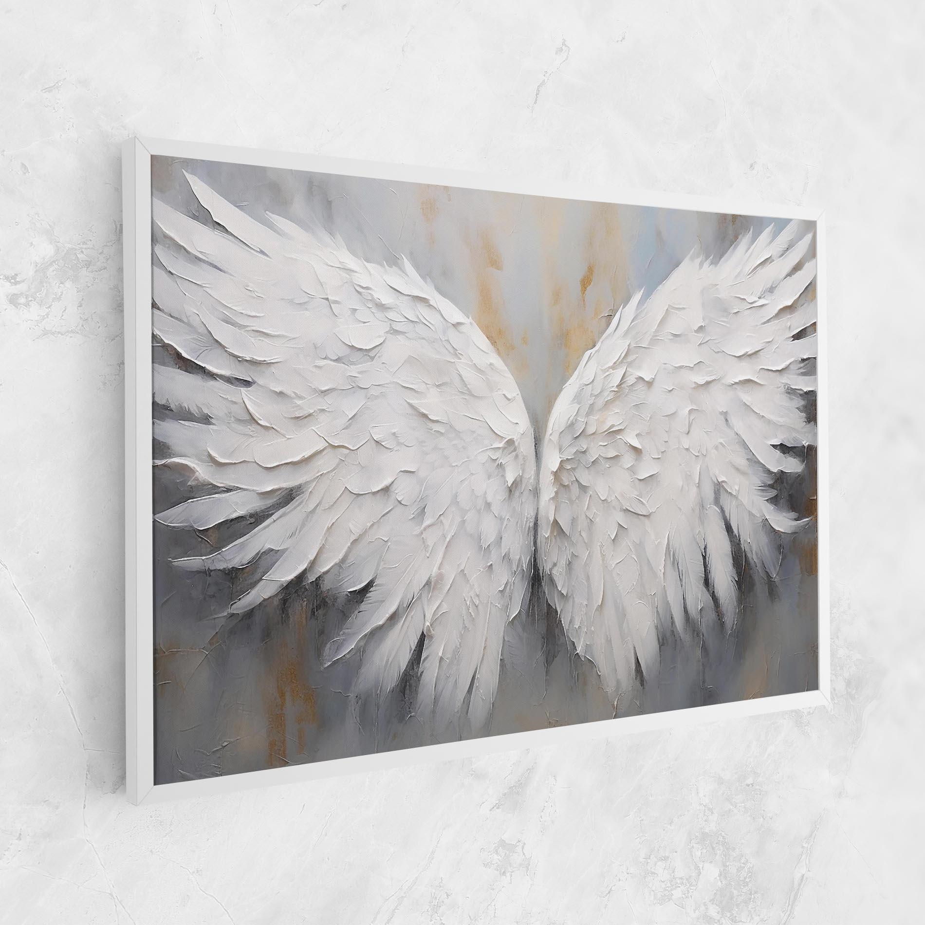 Vászonkép Pretty Angel Wings mockup 1