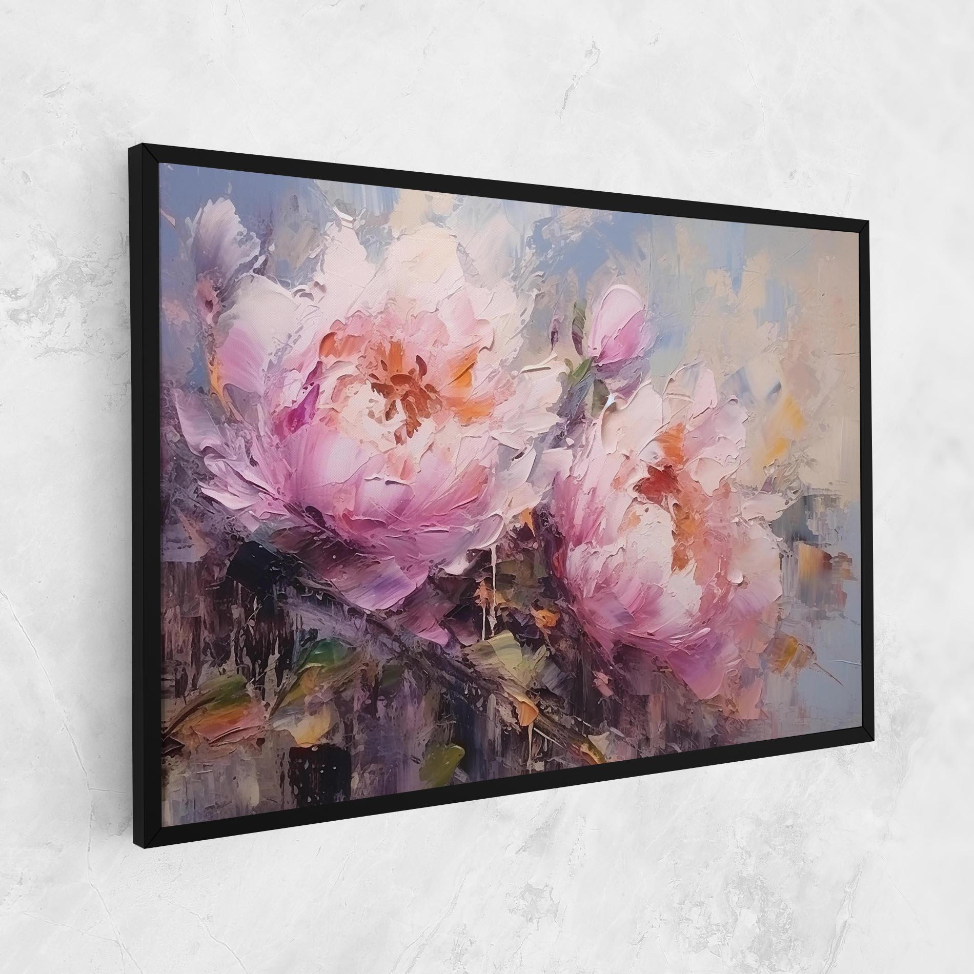 Vászonkép Peony Art mockup 1