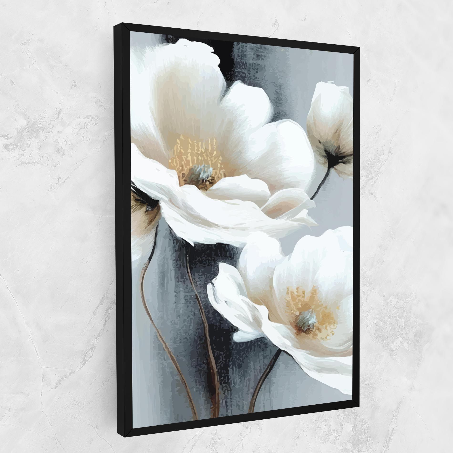 Paint Texture Flower mockup 1