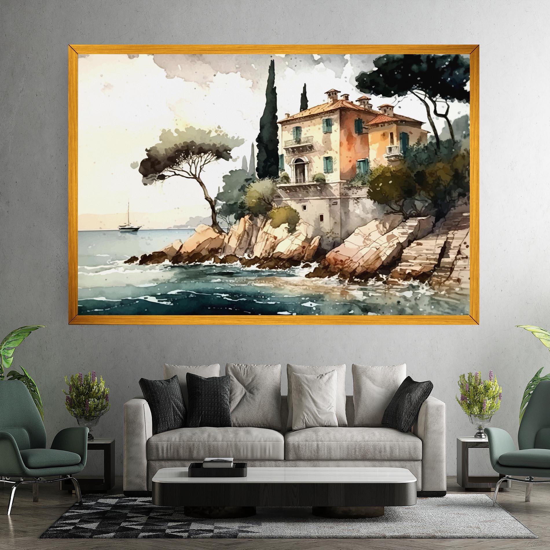 Vászonkép Stunning Painting mockup 7
