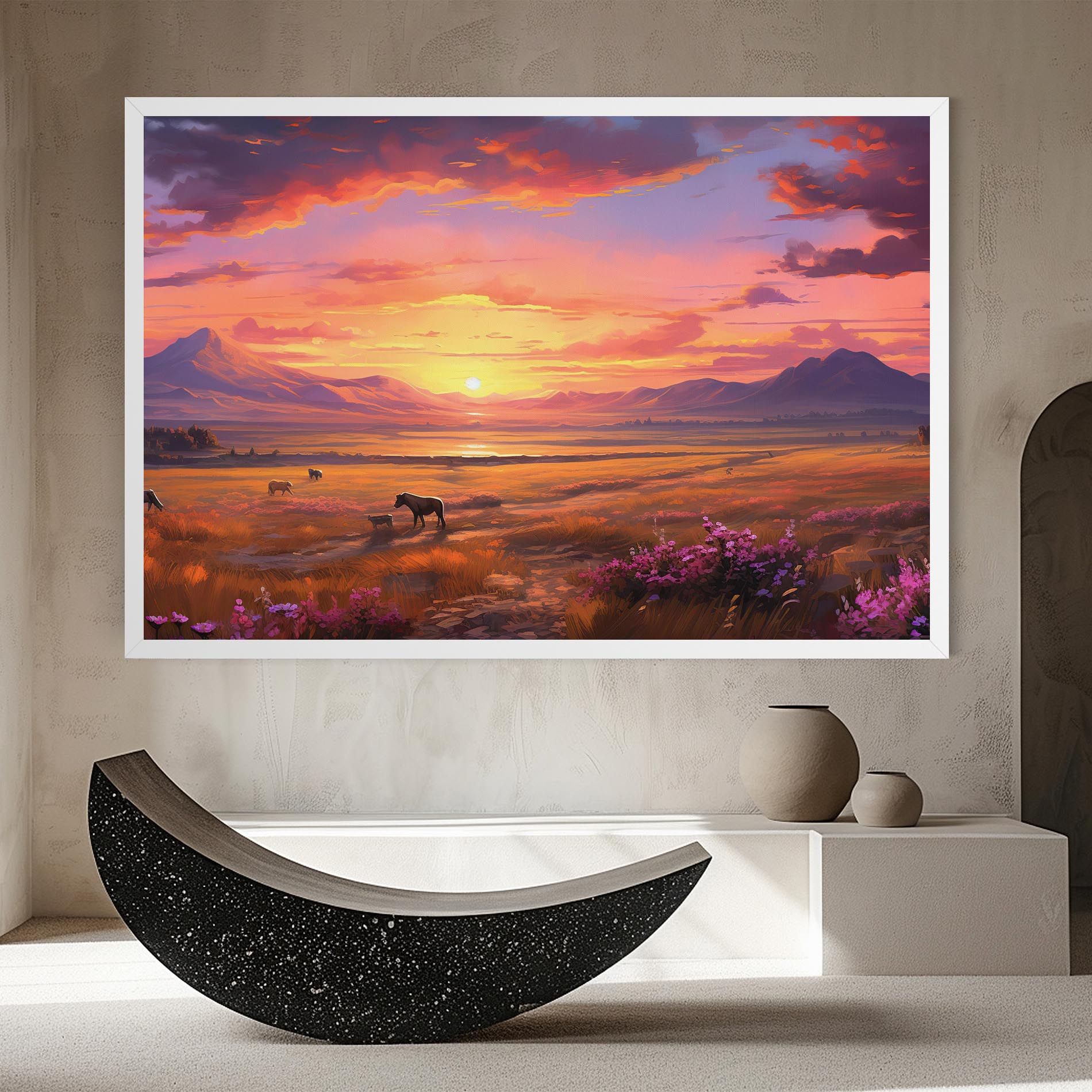 Wild Horses Art mockup 8