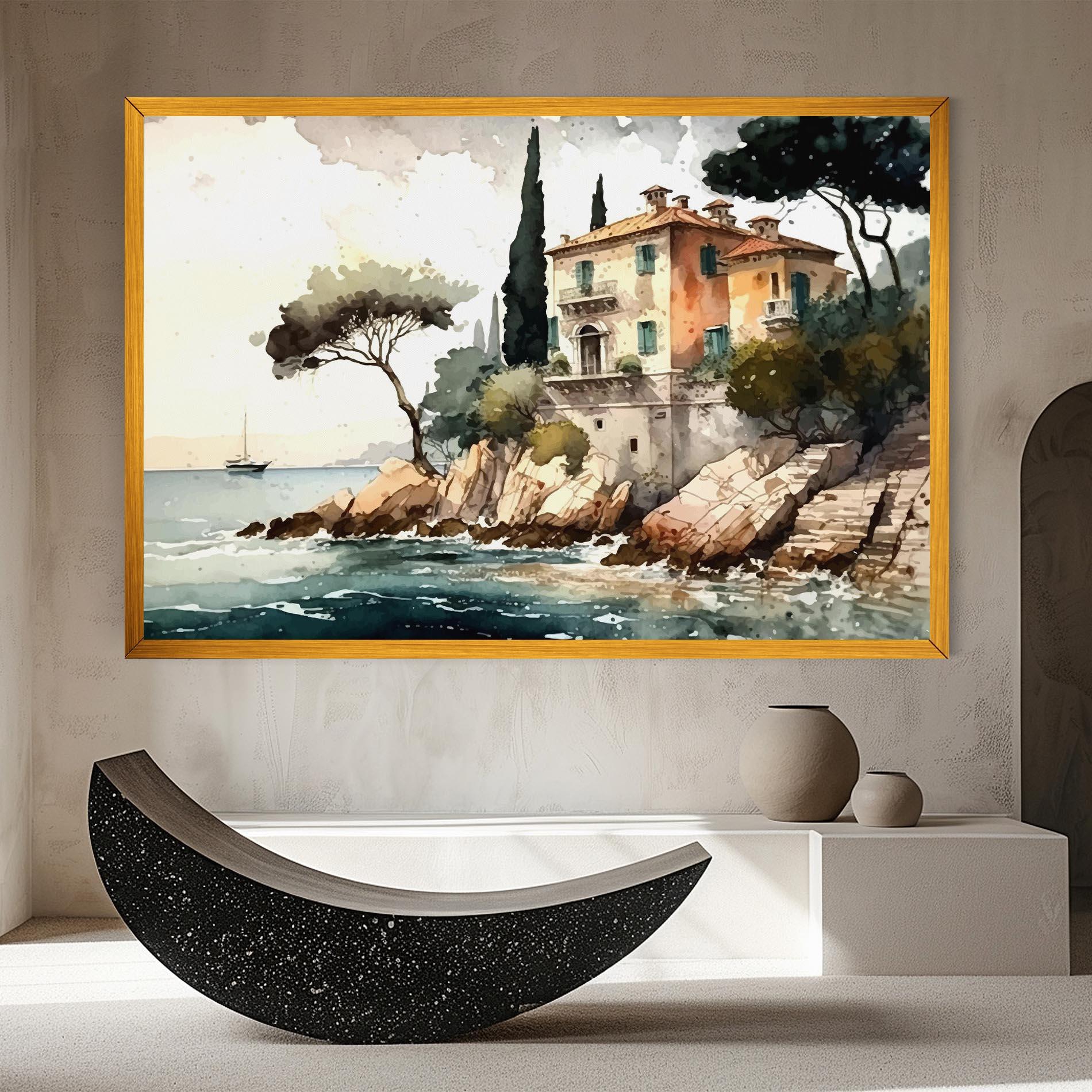 Vászonkép Stunning Painting mockup 8