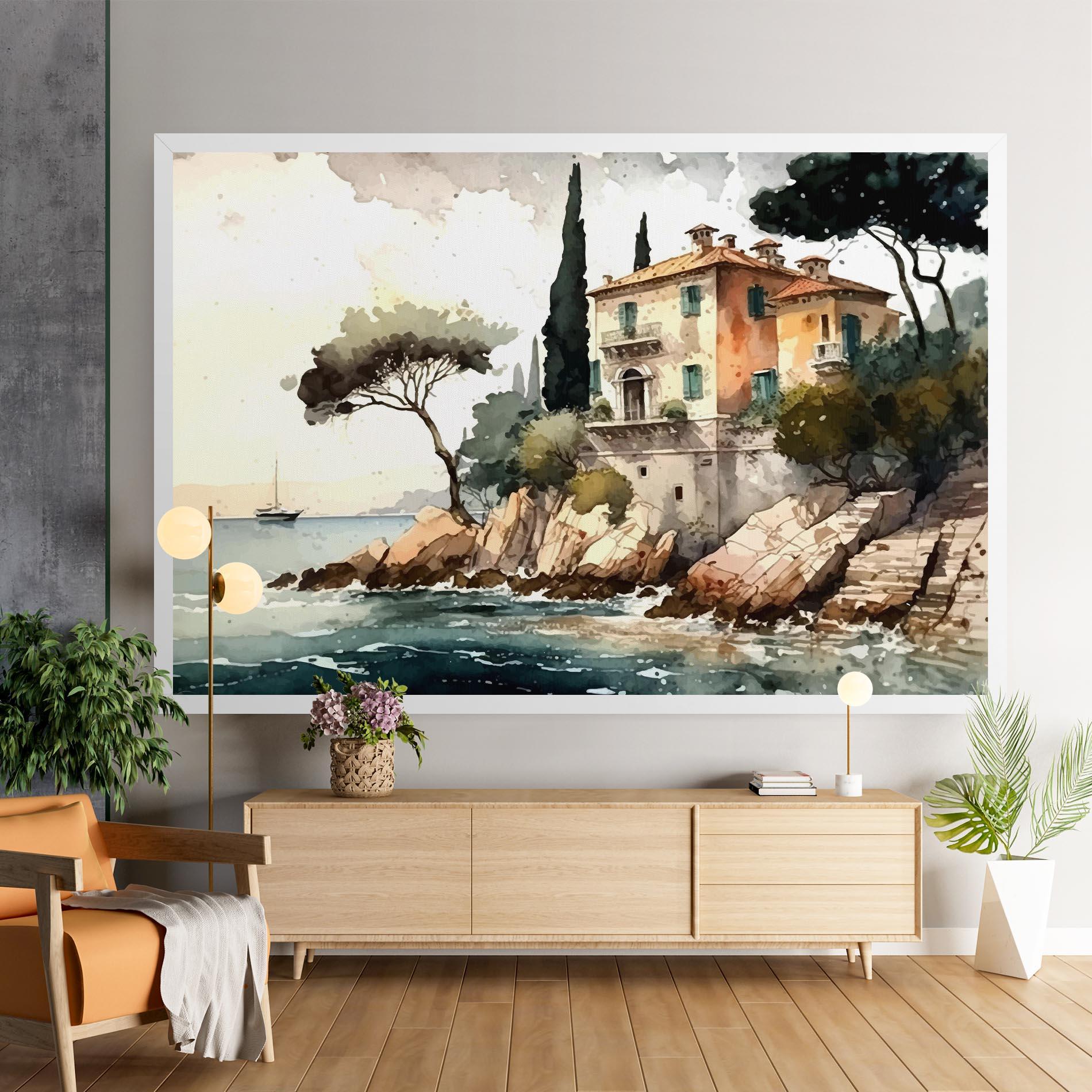 Vászonkép Stunning Painting mockup 9