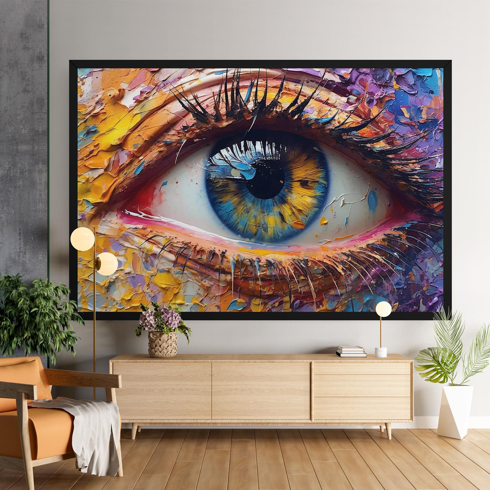 Blue Eyes Art mockup 9