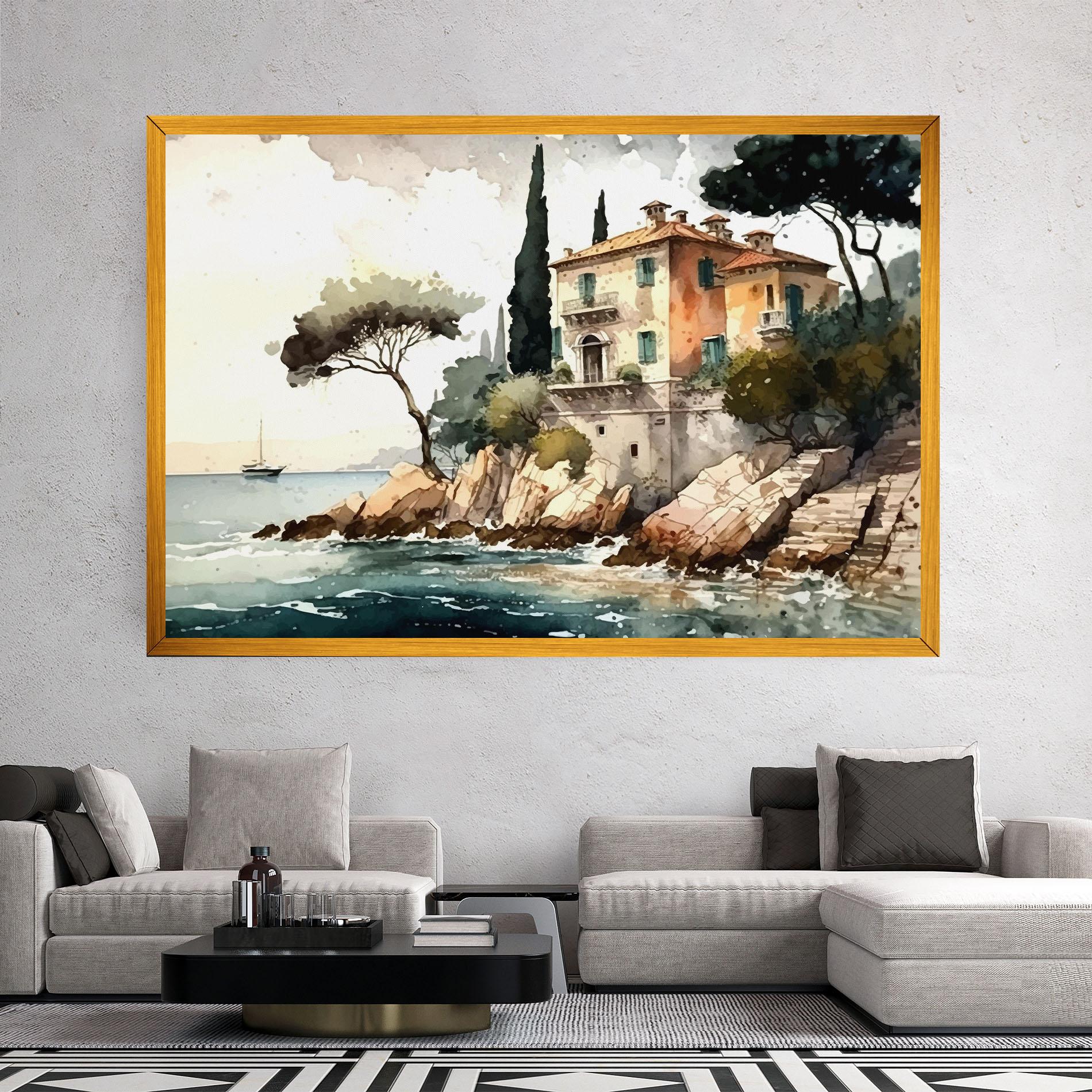 Vászonkép Stunning Painting mockup 2