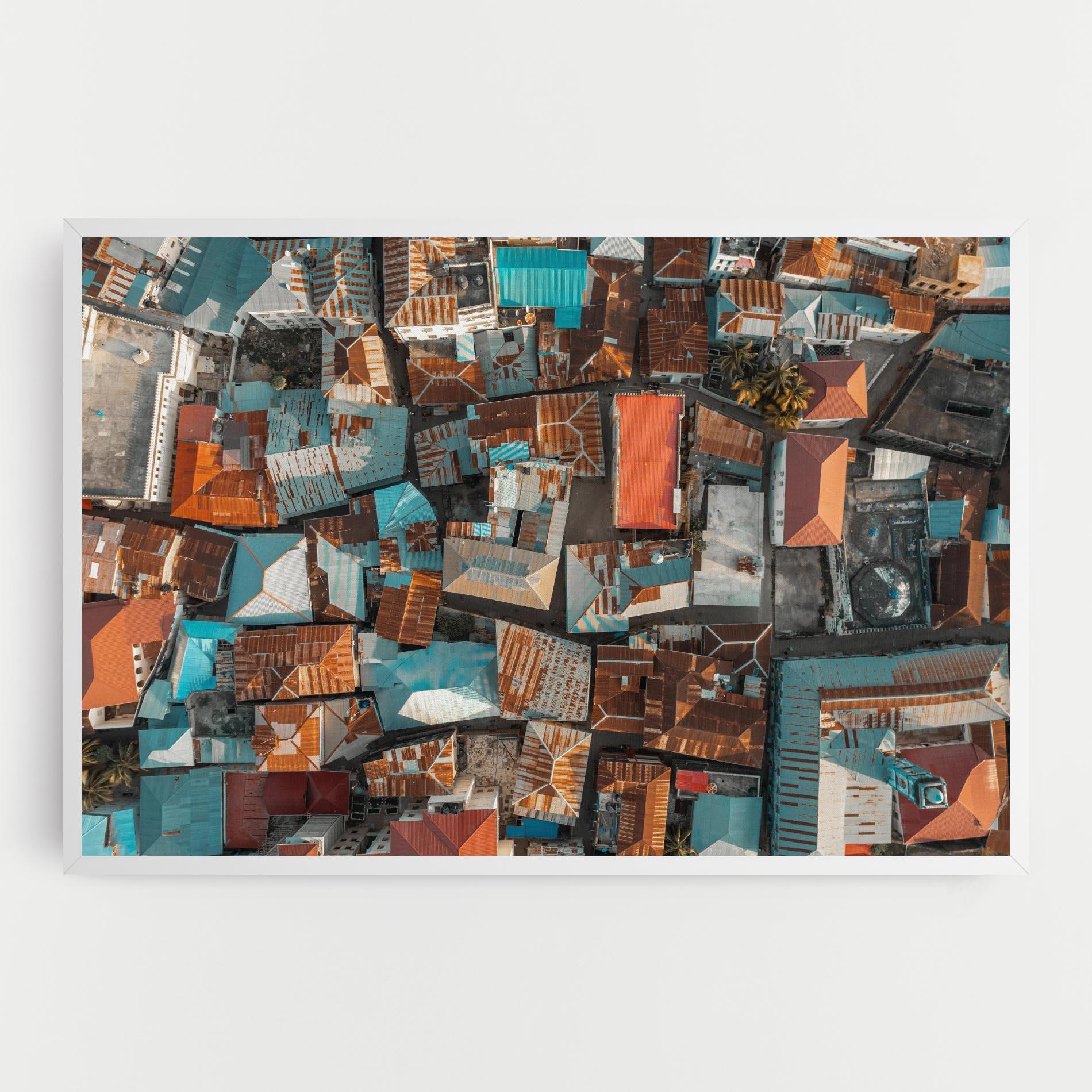 Vászonkép Island Tanzania mockup 0