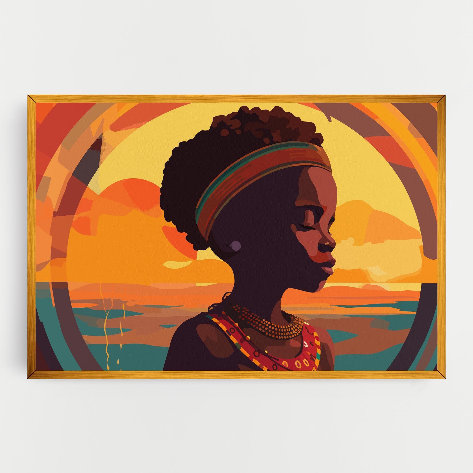 African Pretty Child mockup 0