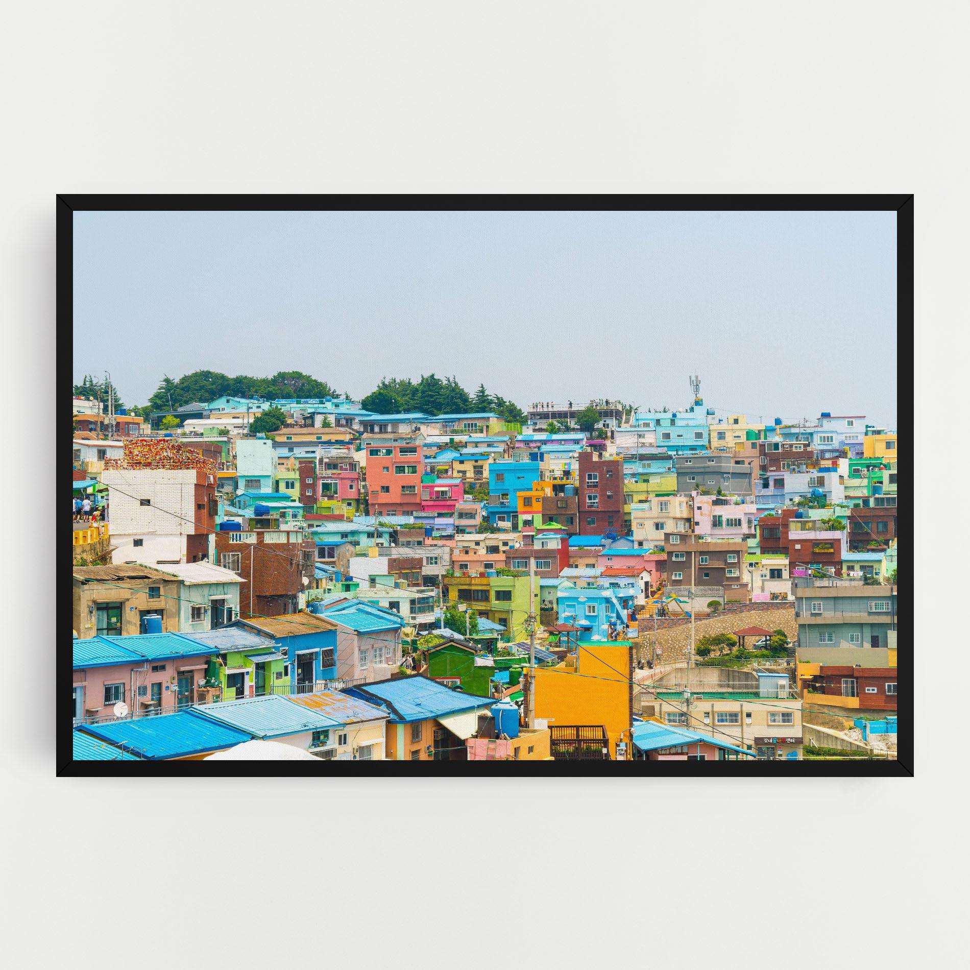 Vászonkép Gamcheon Culture mockup 0