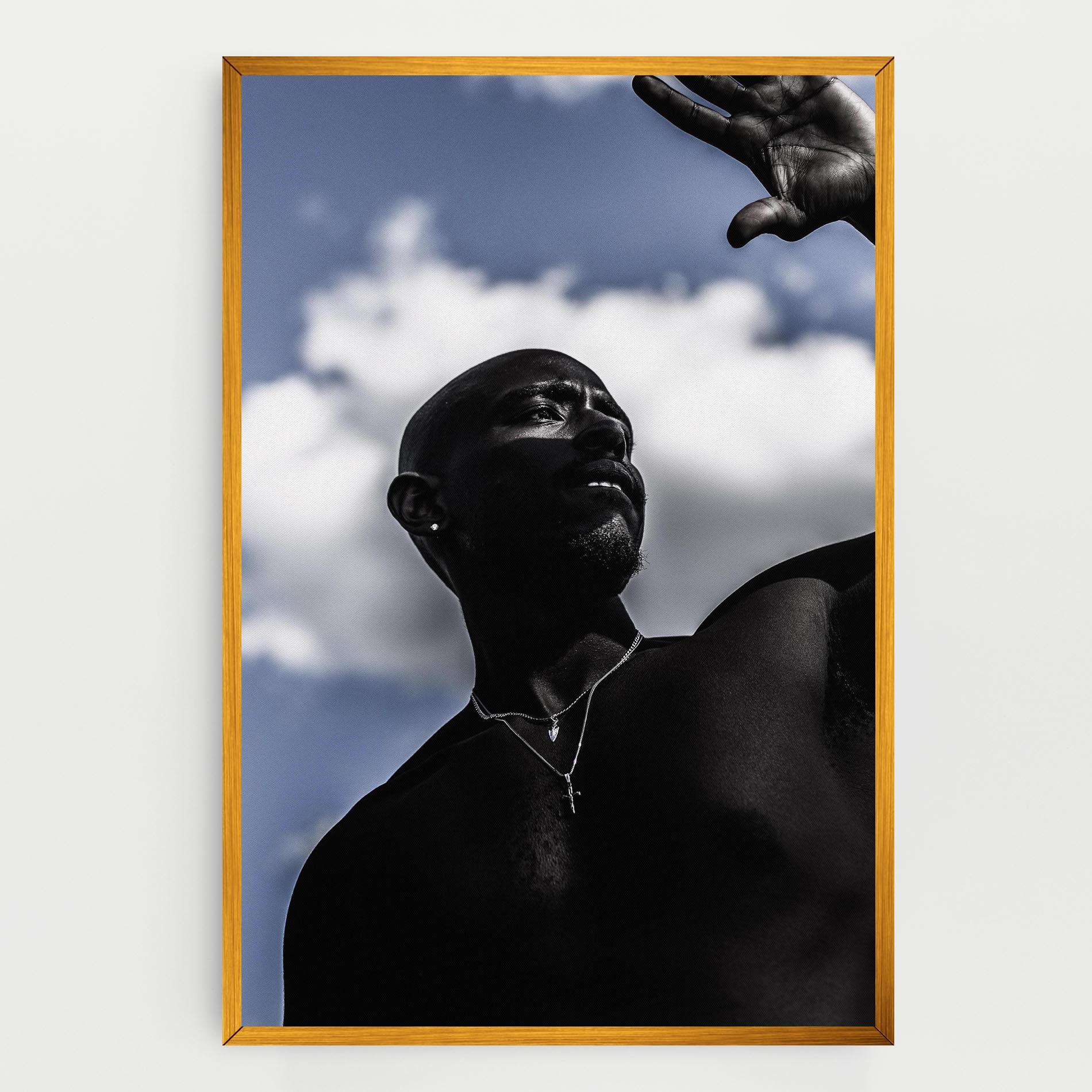 Vászonkép African Blue Sky mockup 0