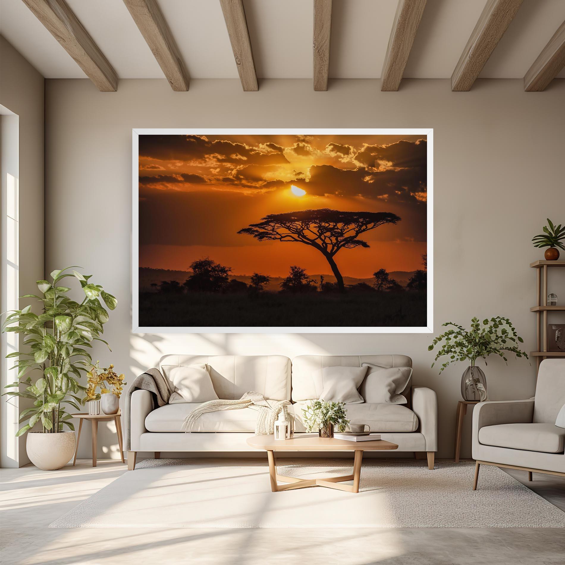 Vászonkép Mesmerizing View mockup 6