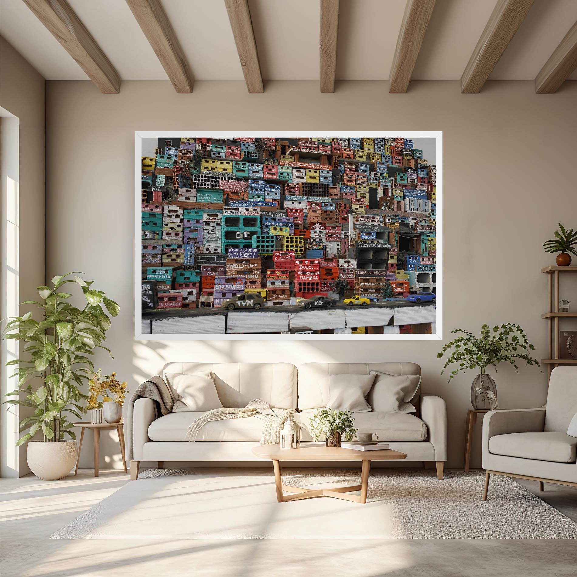 Vászonkép Rio De Janeiro Brazil mockup 6